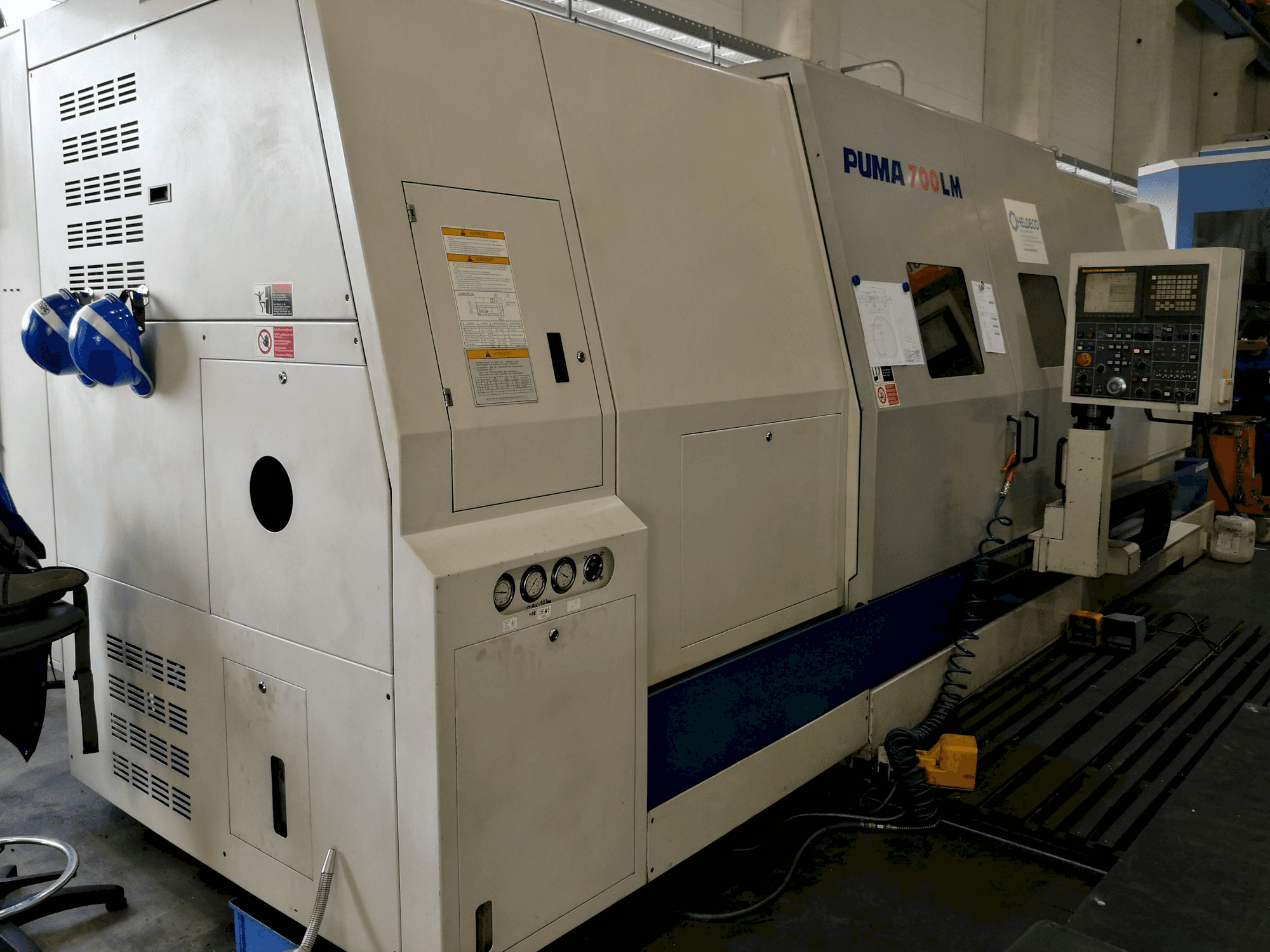 Doosan Puma 700 LM Mašinos kairės pusės vaizdas