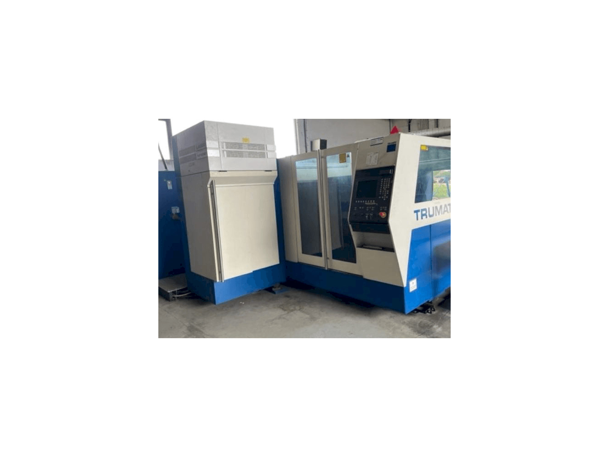 TRUMPF Trumatic L3050 Mašinos vaizdas iš priekio