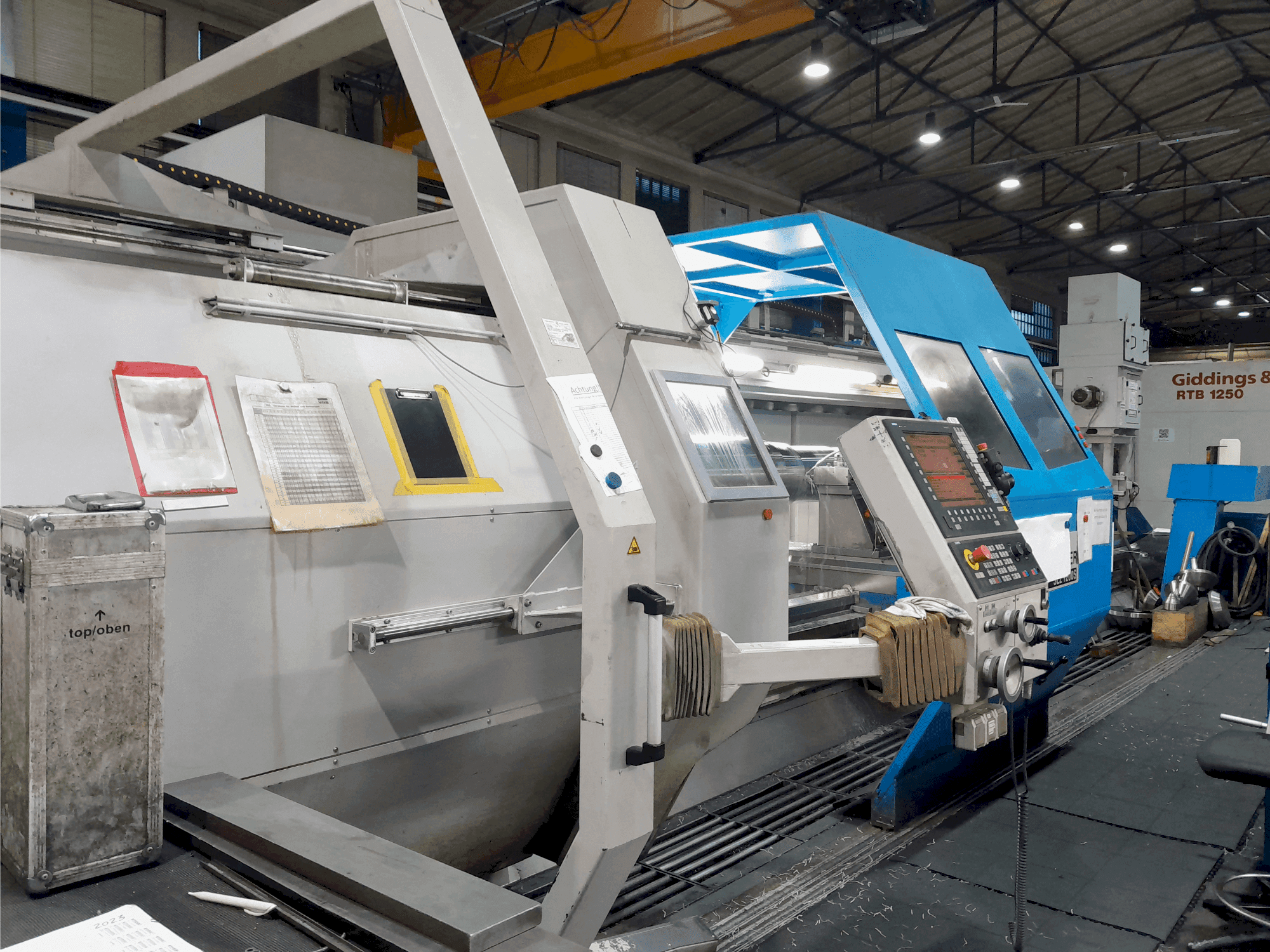 SEIGER SLZ 1200S Mašinos vaizdas iš priekio