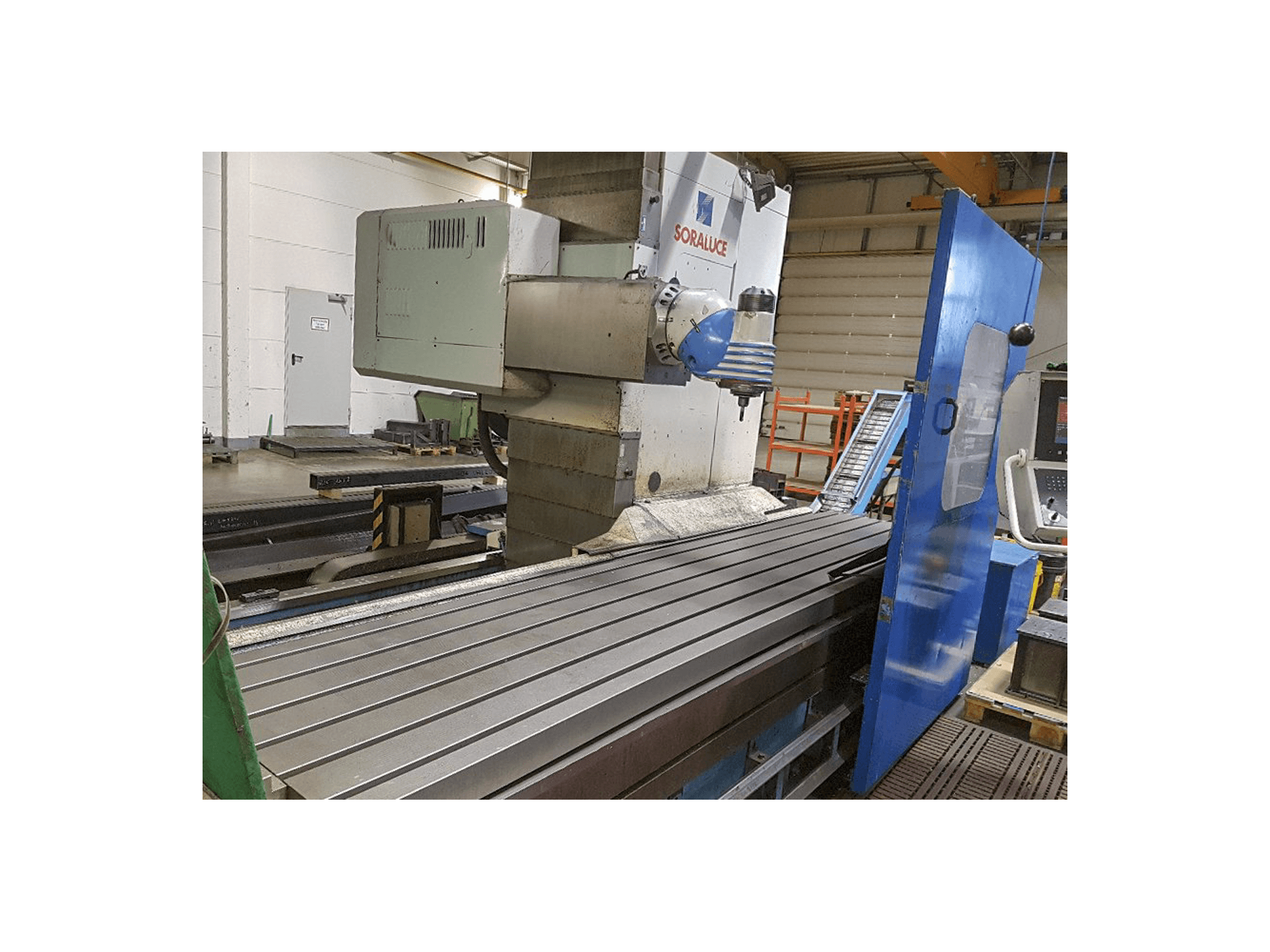 Soraluce SL-4000 Mašinos kairės pusės vaizdas