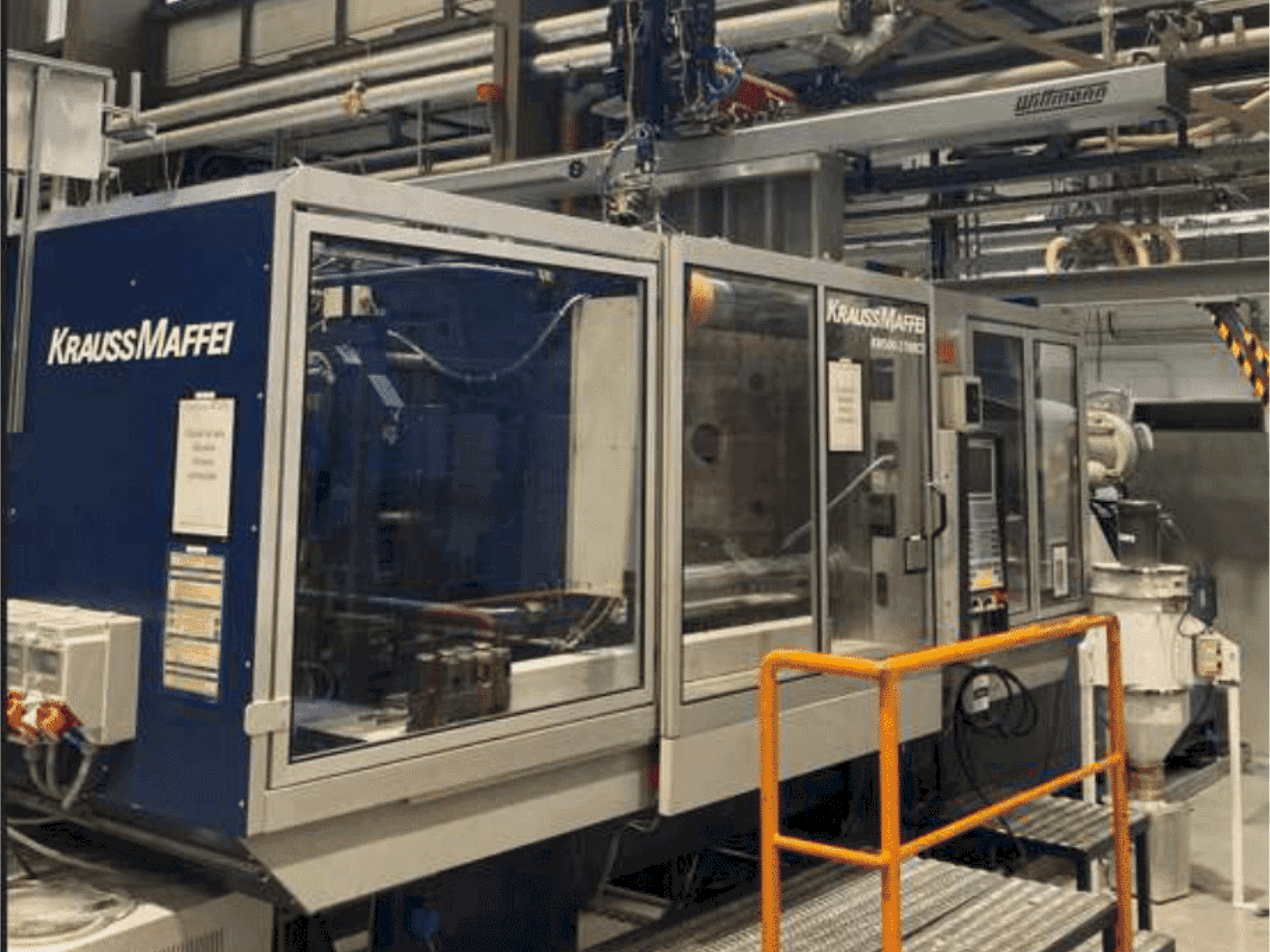 Krauss Maffei KM 500-2700 C2 Mašinos vaizdas iš priekio