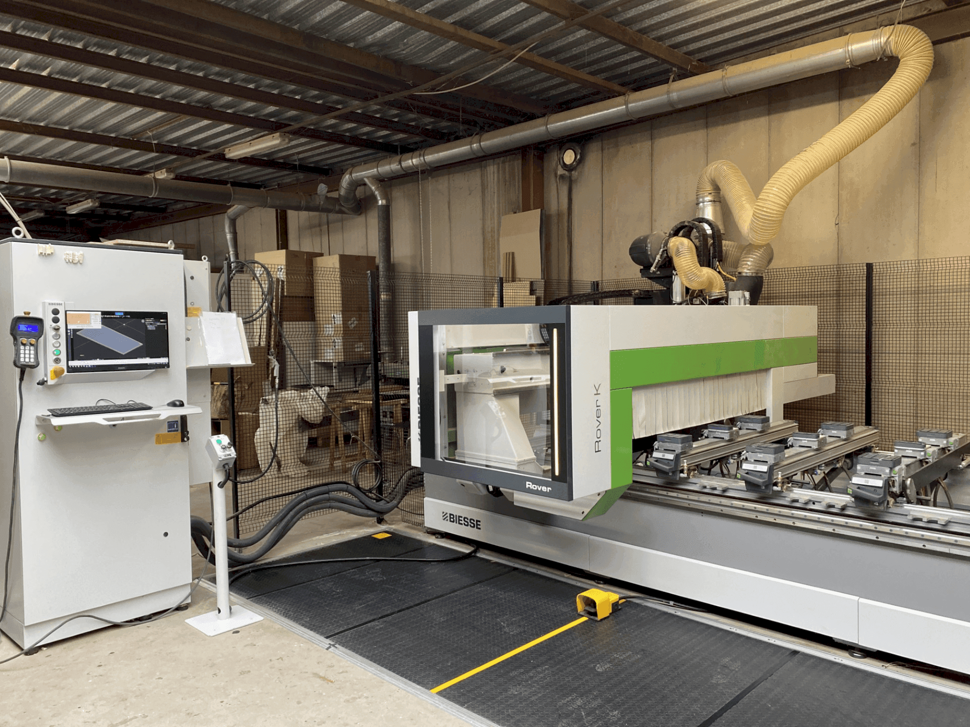 BIESSE Rover K Smart 1532 Mašinos vaizdas iš priekio