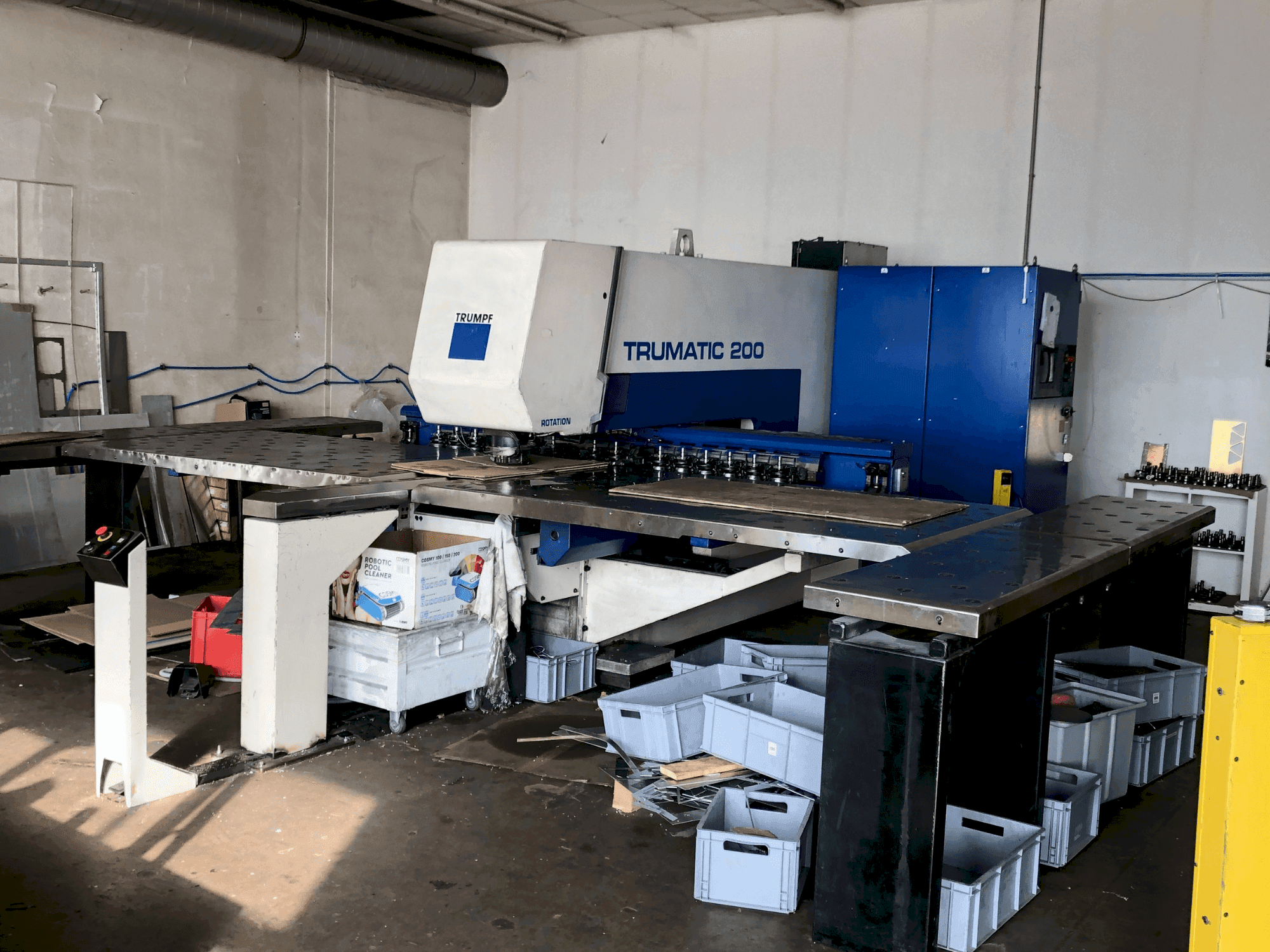 TRUMPF Trumatic TC200R Mašinos vaizdas iš priekio