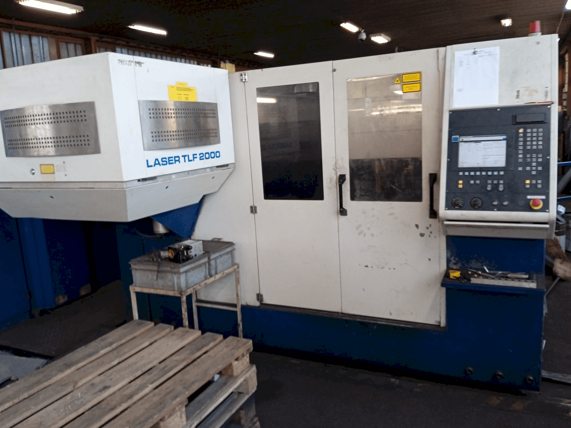 Trumpf Trumatic L 3030 Mašinos vaizdas iš priekio