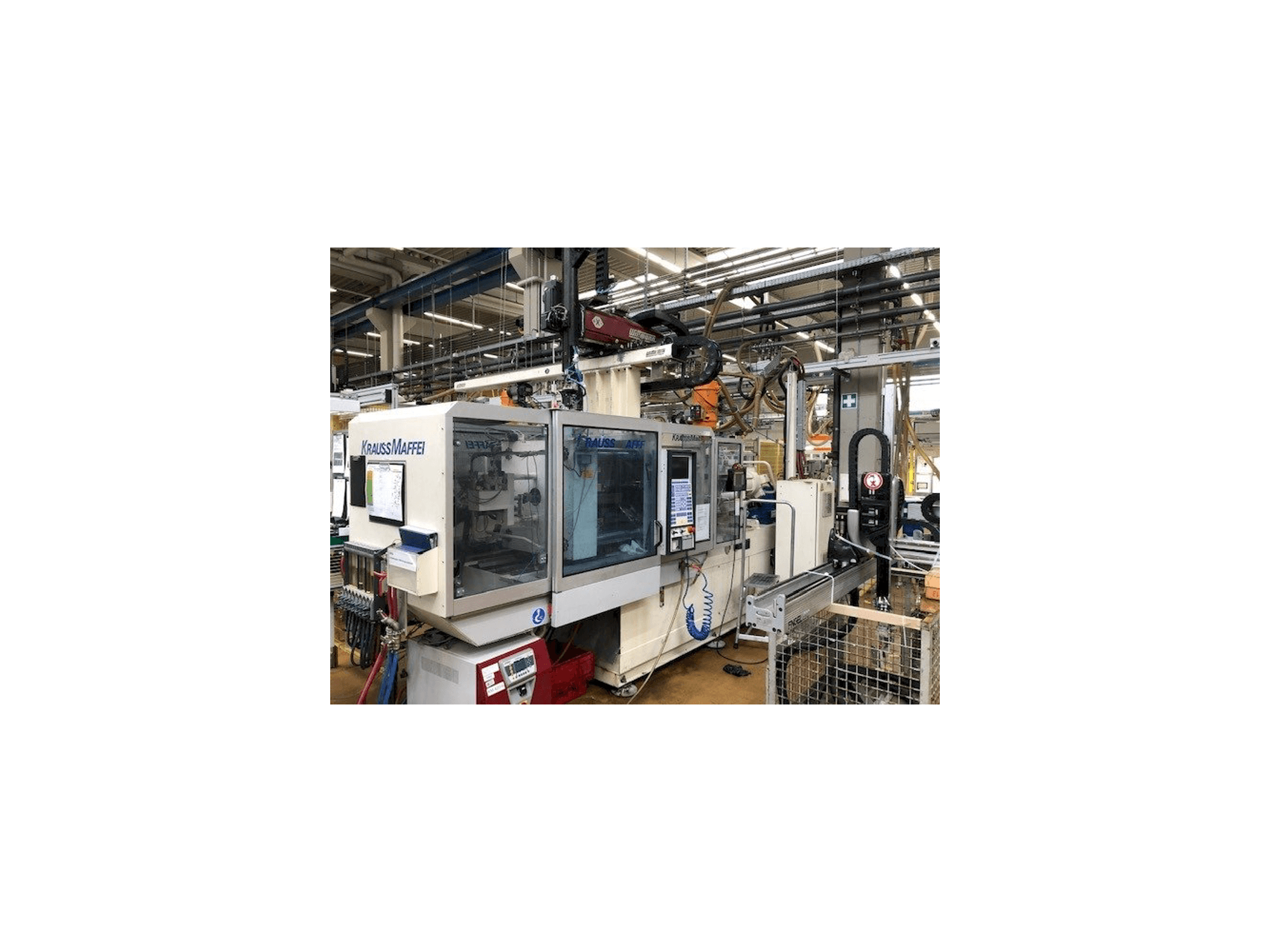 Krauss Maffei 150-700 C2 Mašinos vaizdas iš priekio