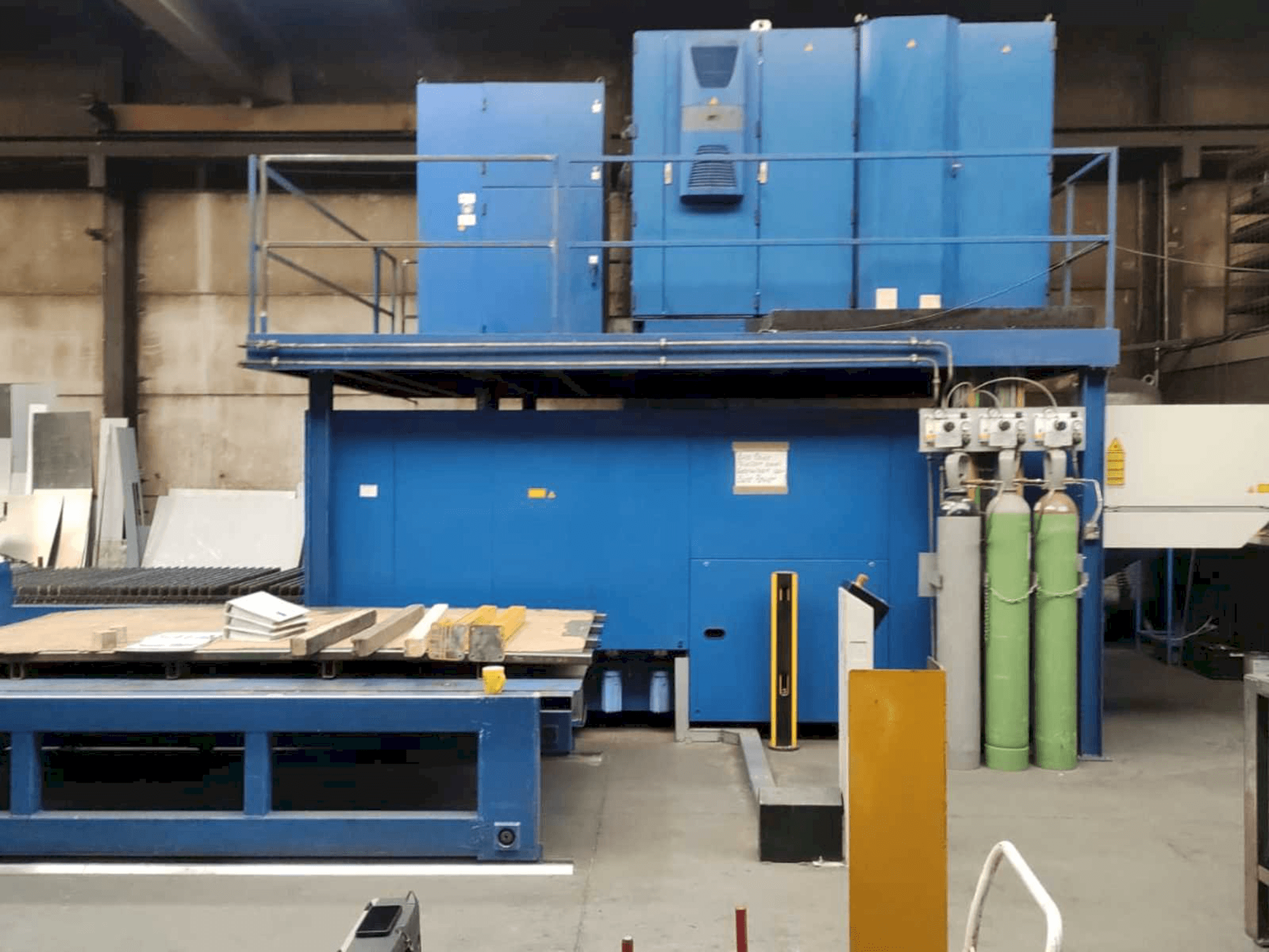 Trumpf Trulaser 3030 Mašinos vaizdas iš priekio