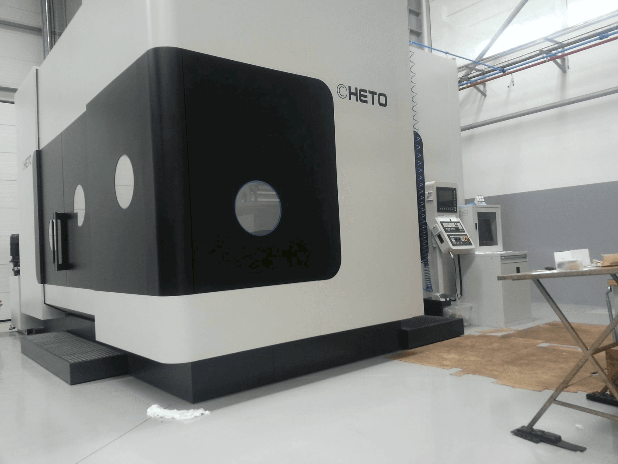 CHETO IX3000 Mašinos vaizdas iš priekio