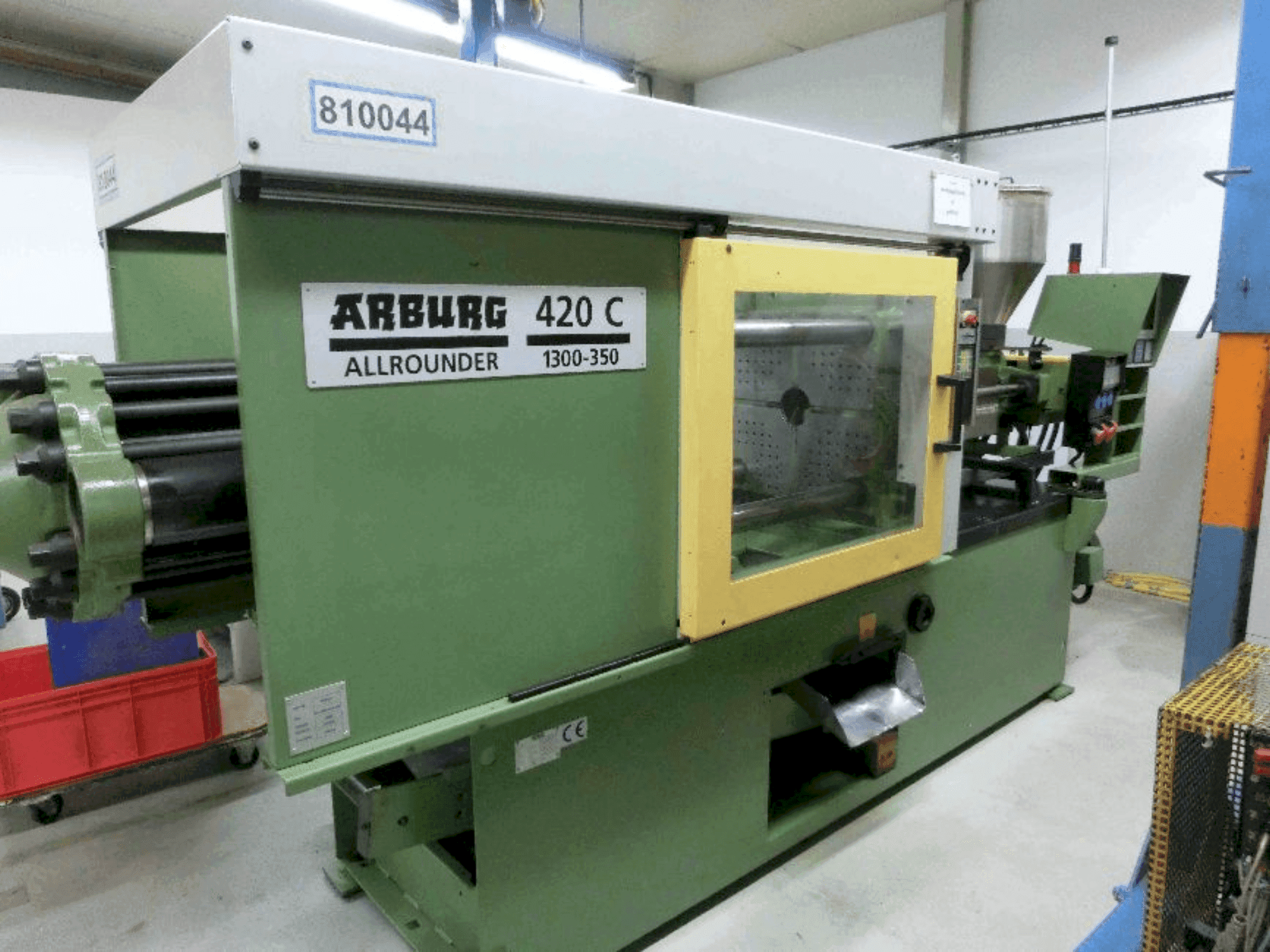 Arburg Allrounder 420C 1300-350 Mašinos vaizdas iš priekio