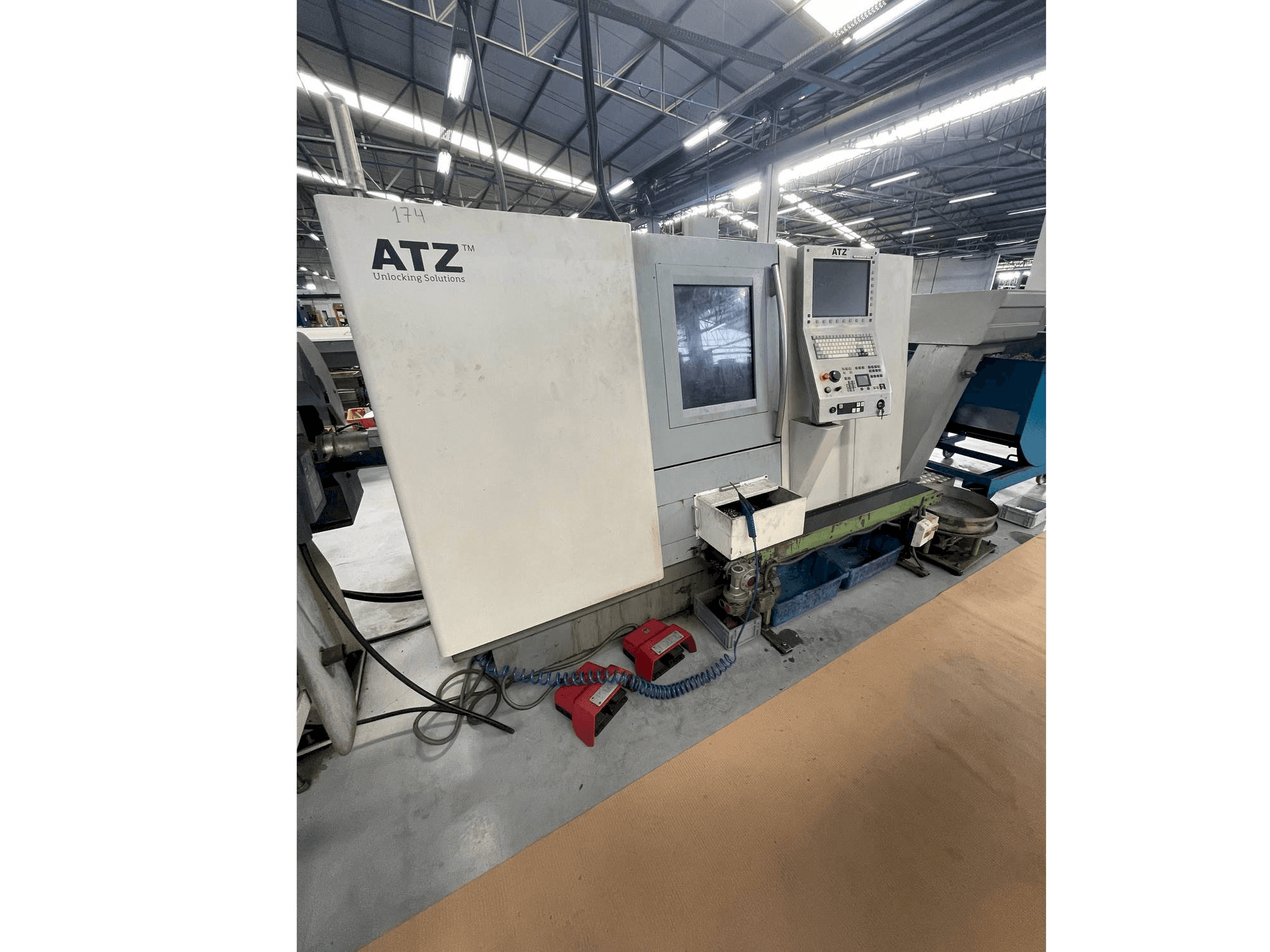 Gildemeister CTX 310 V6 Mašinos vaizdas iš priekio