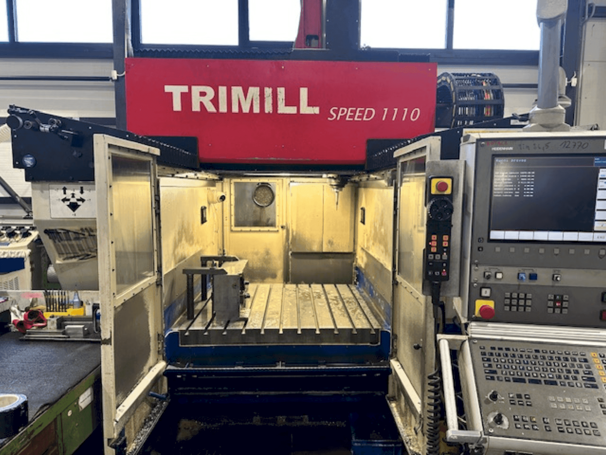 TRIMILL Speed 1110 Mašinos vaizdas iš priekio