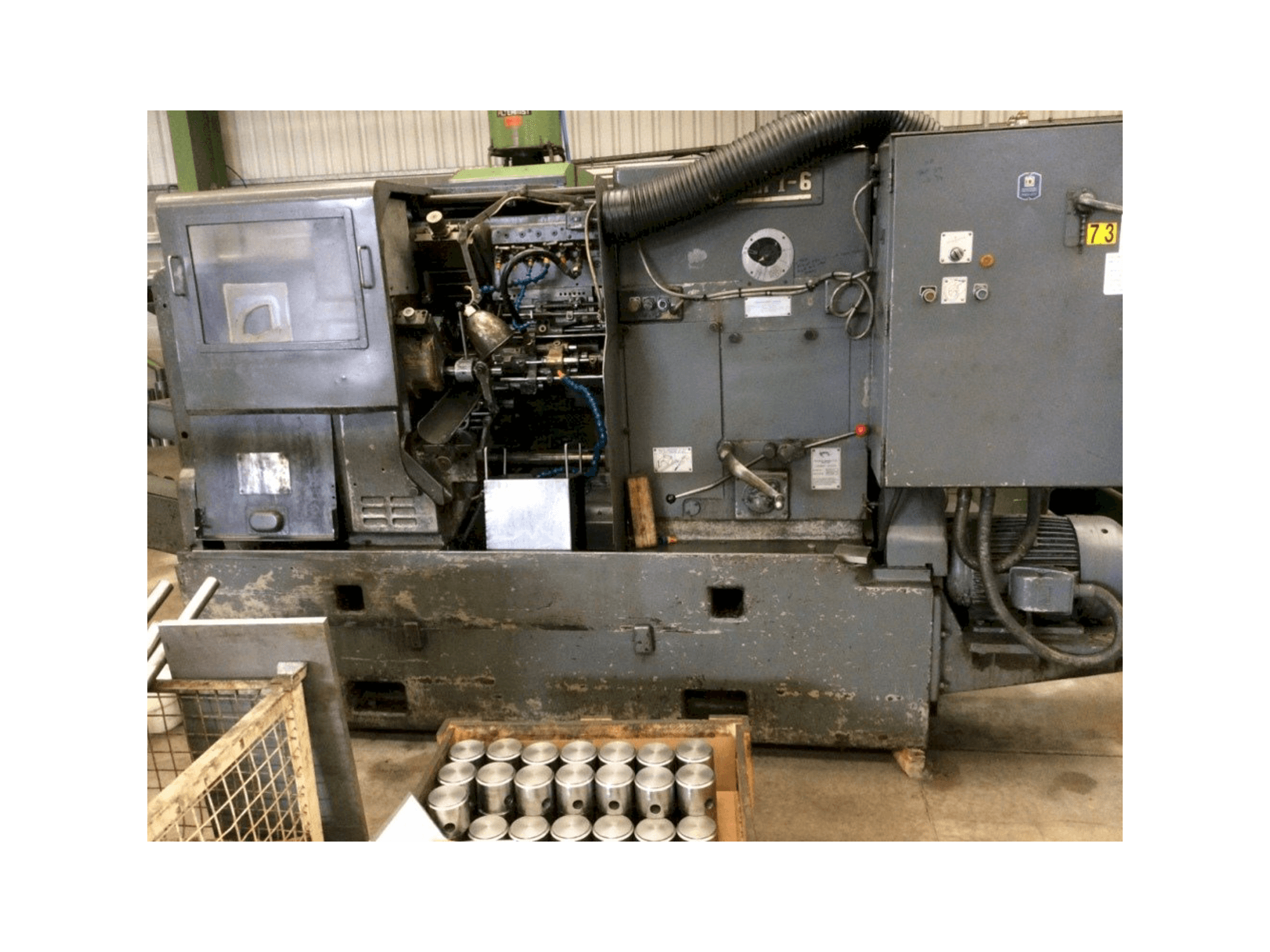 Wickman 1-2 Mašinos vaizdas iš priekio