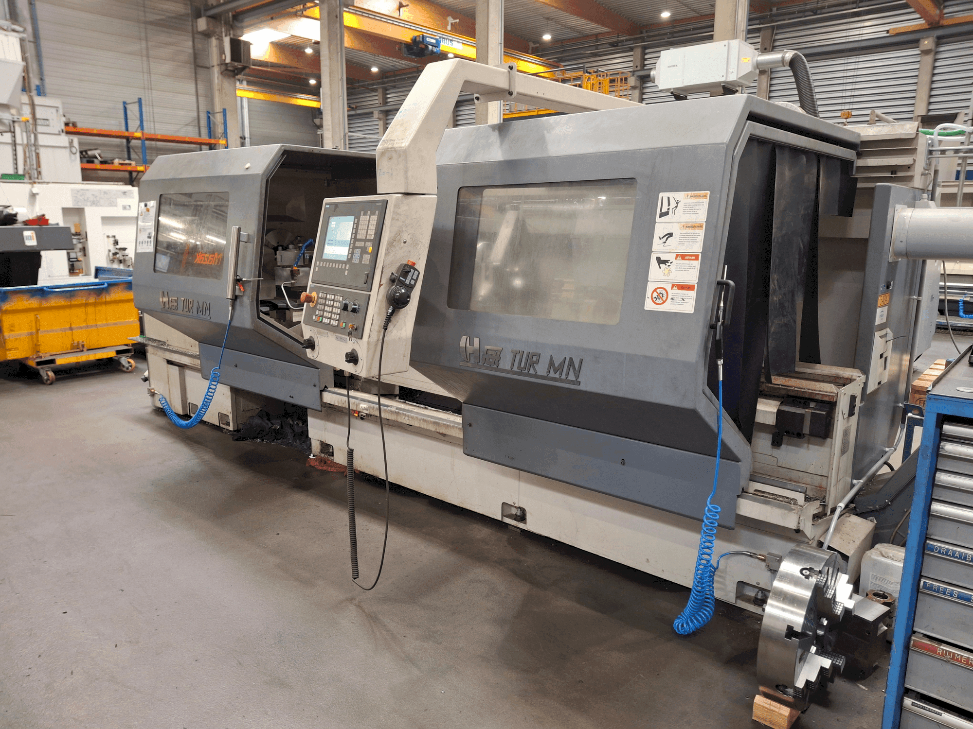 FAT TUR MN 710 Mašinos vaizdas iš priekio