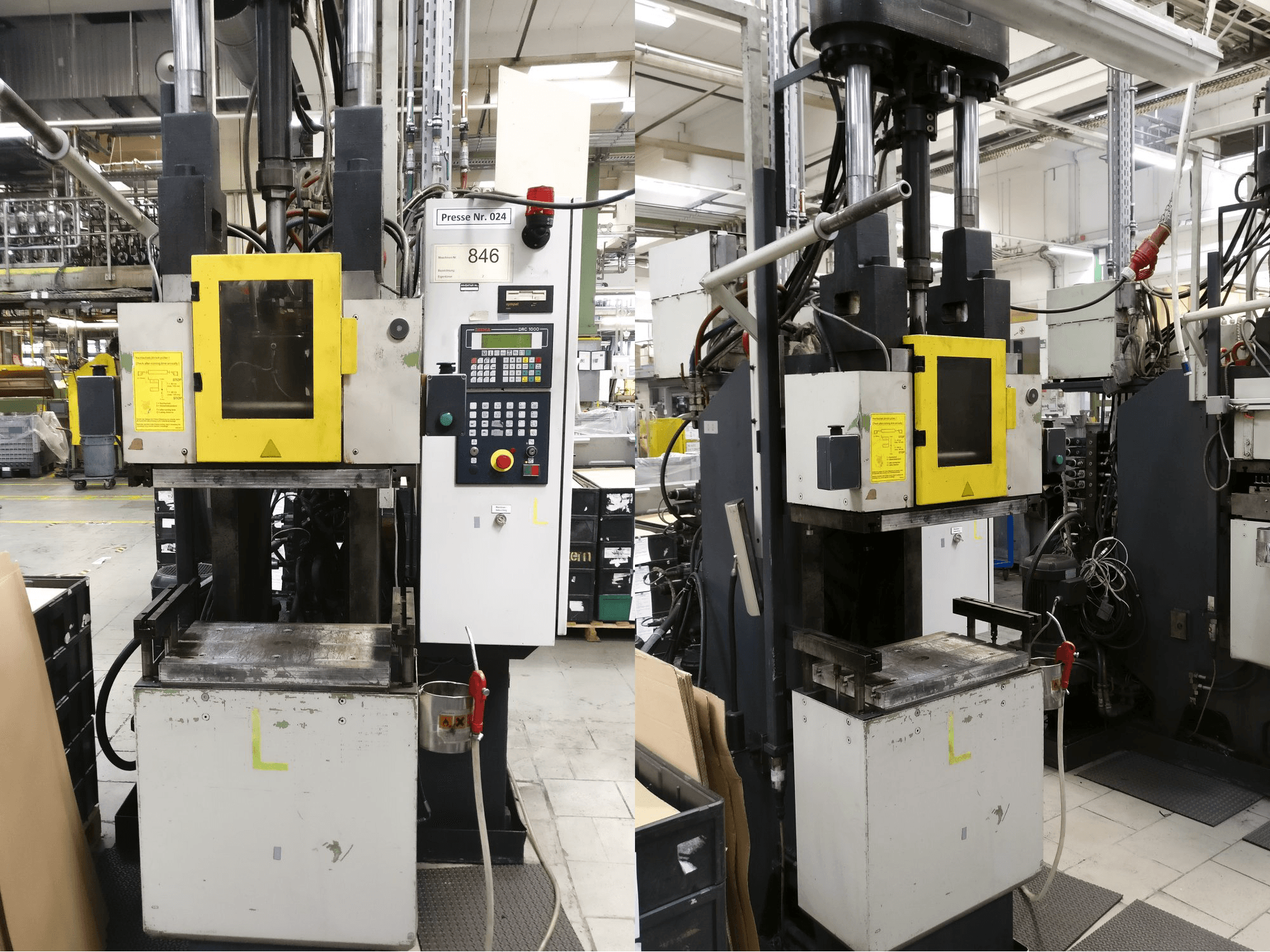 Kloeckner Desma 956.050 Mašinos vaizdas iš dešinės pusės