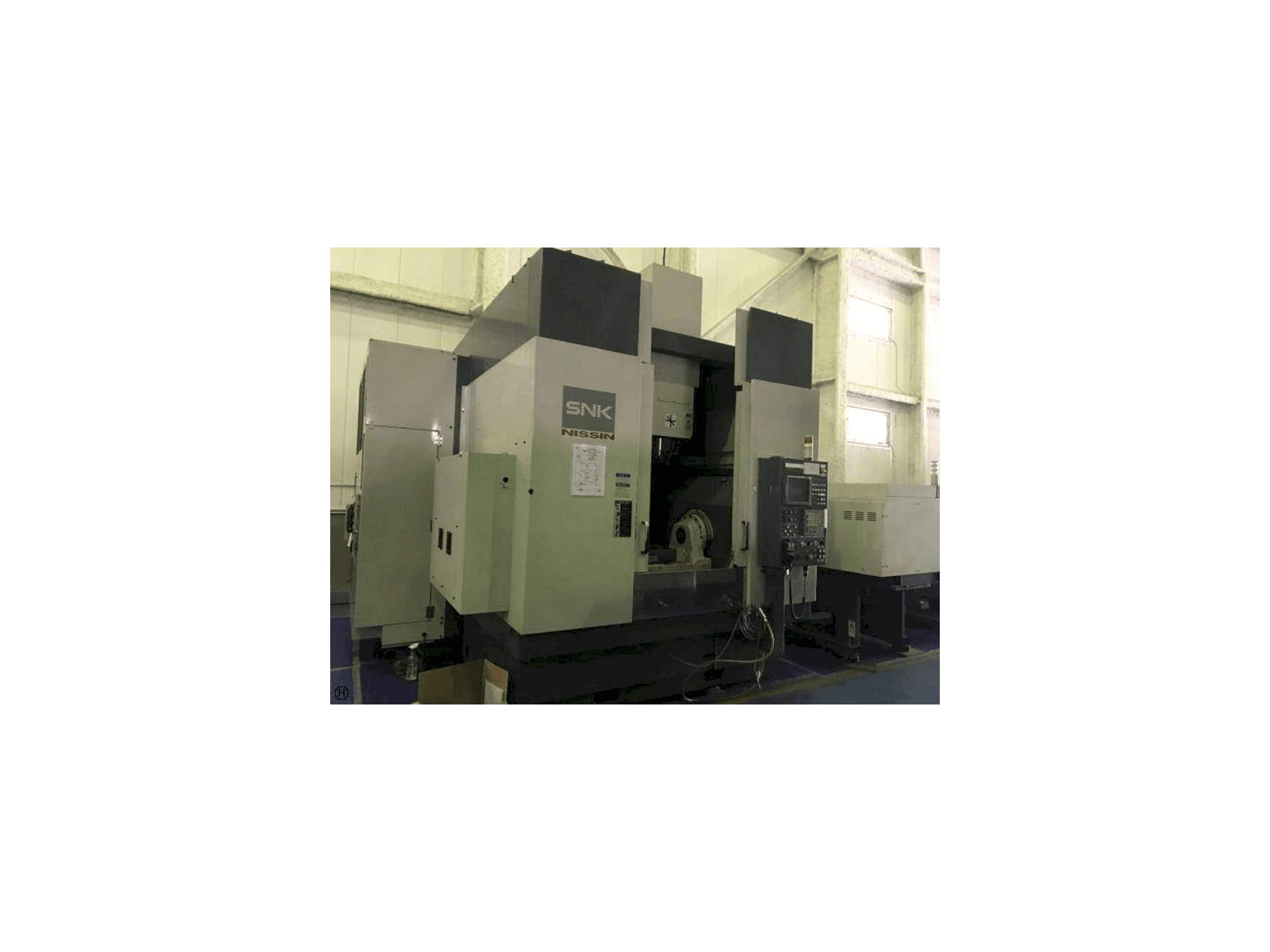 SNK Nissin Mašinos vaizdas iš priekio