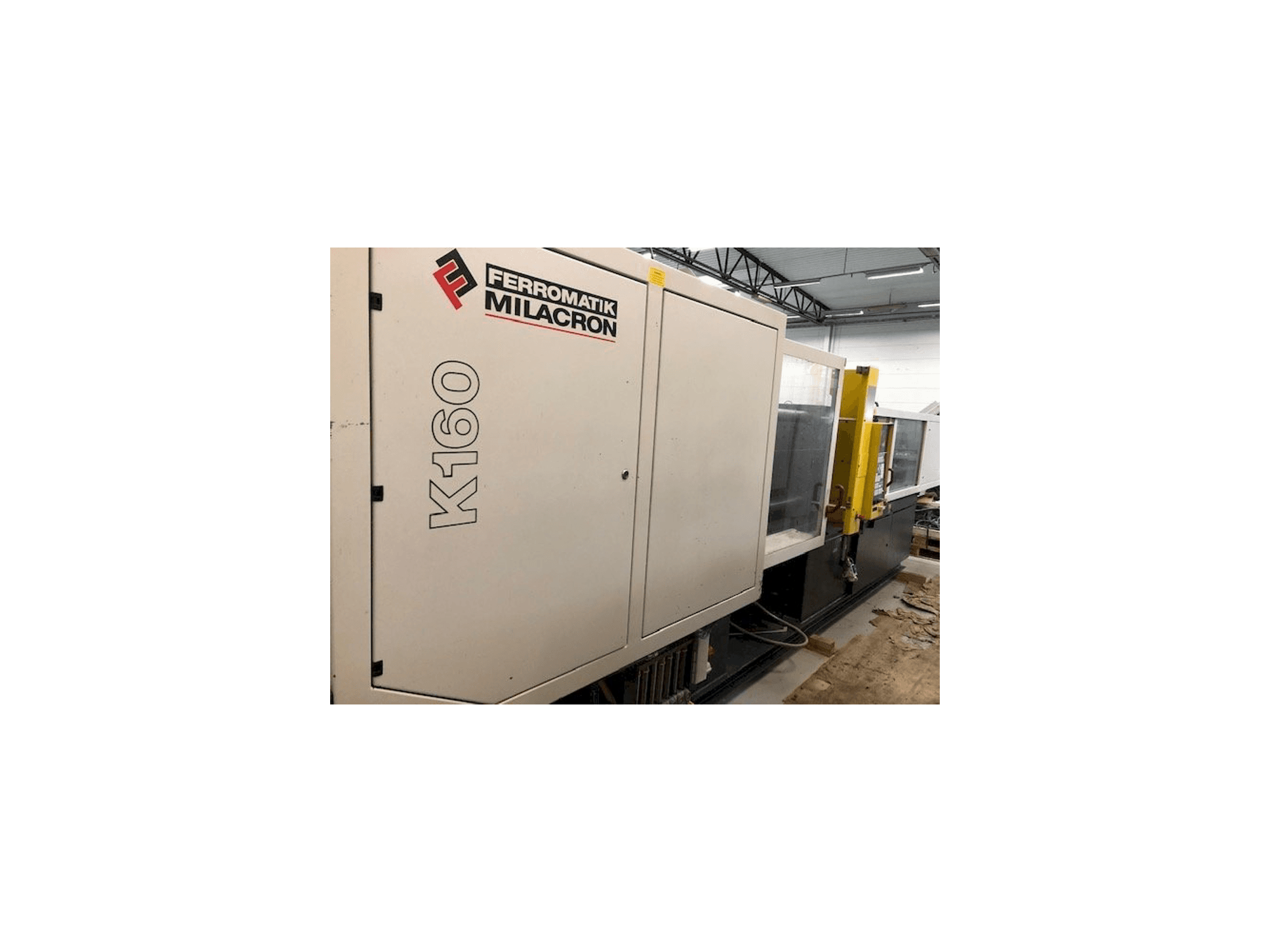 Ferromatik MILACRON K160 Mašinos vaizdas iš priekio