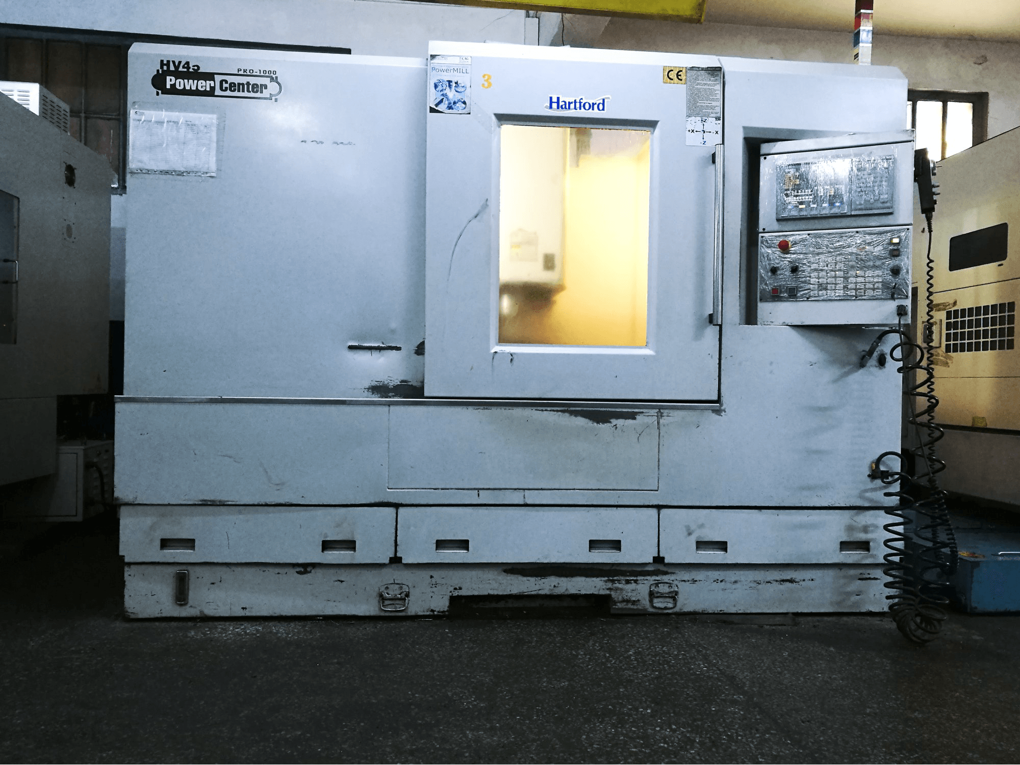 Hartford PRO1000S Mašinos darbo patalpa