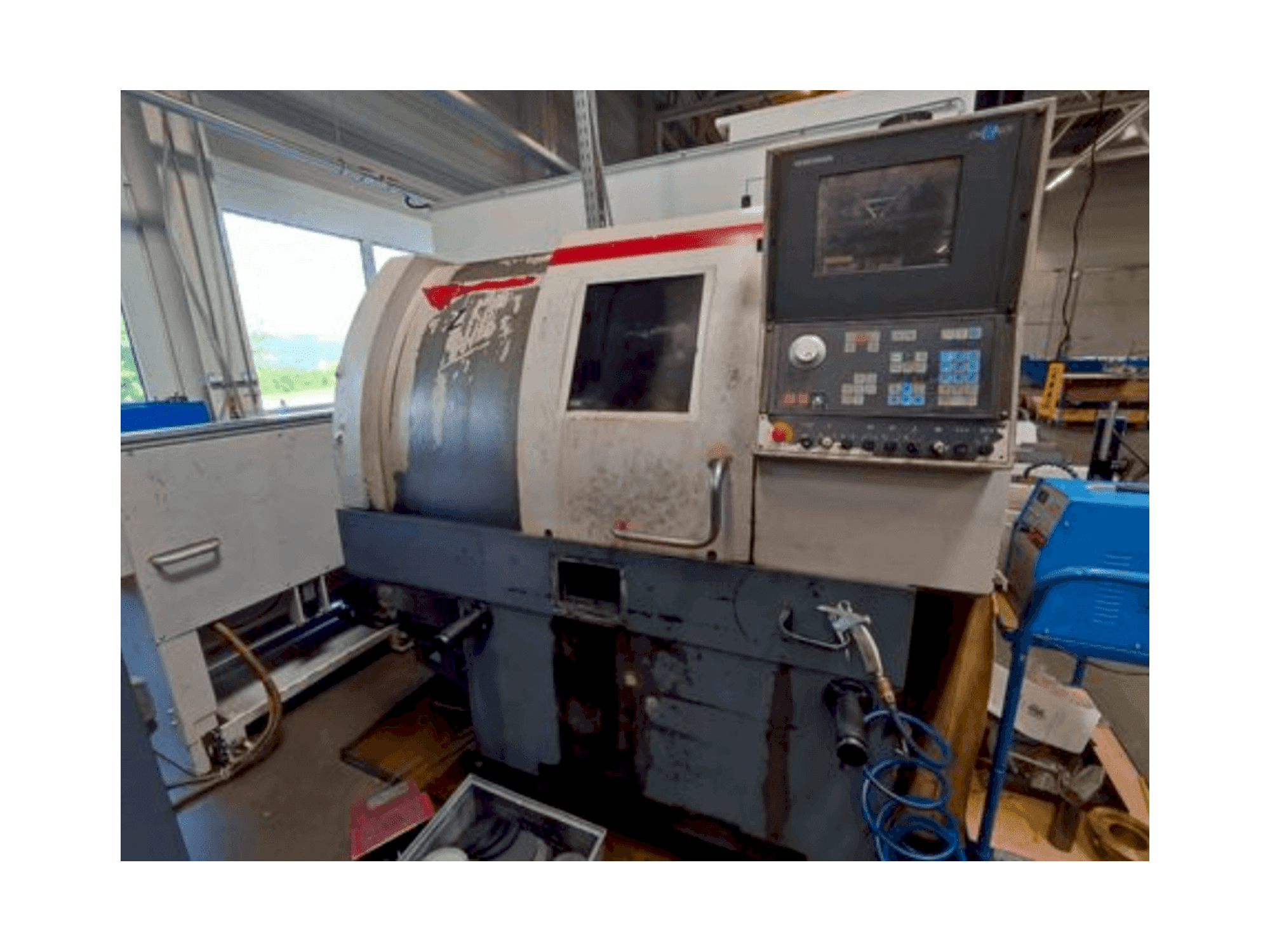 WEMAS DZ150 Mašinos vaizdas iš priekio