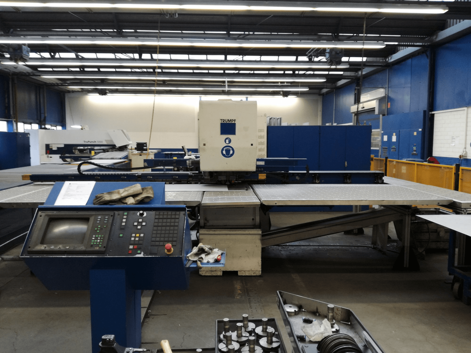Trumpf Trumatic 260 Rotation Mašinos vaizdas iš priekio