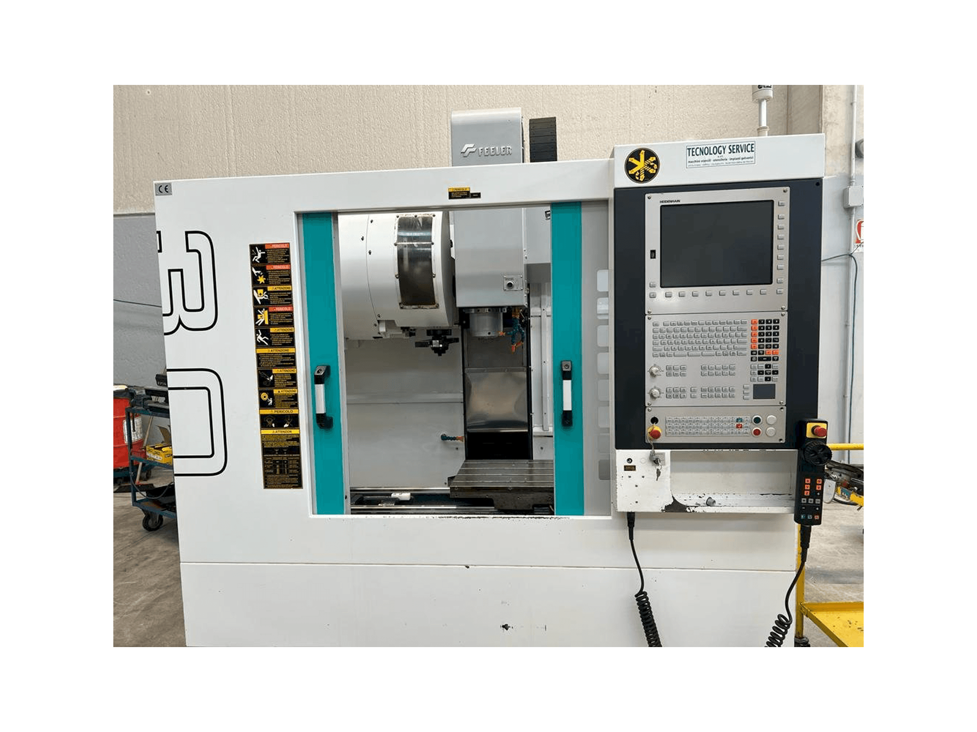 Feeler VMP-30A Mašinos vaizdas iš priekio