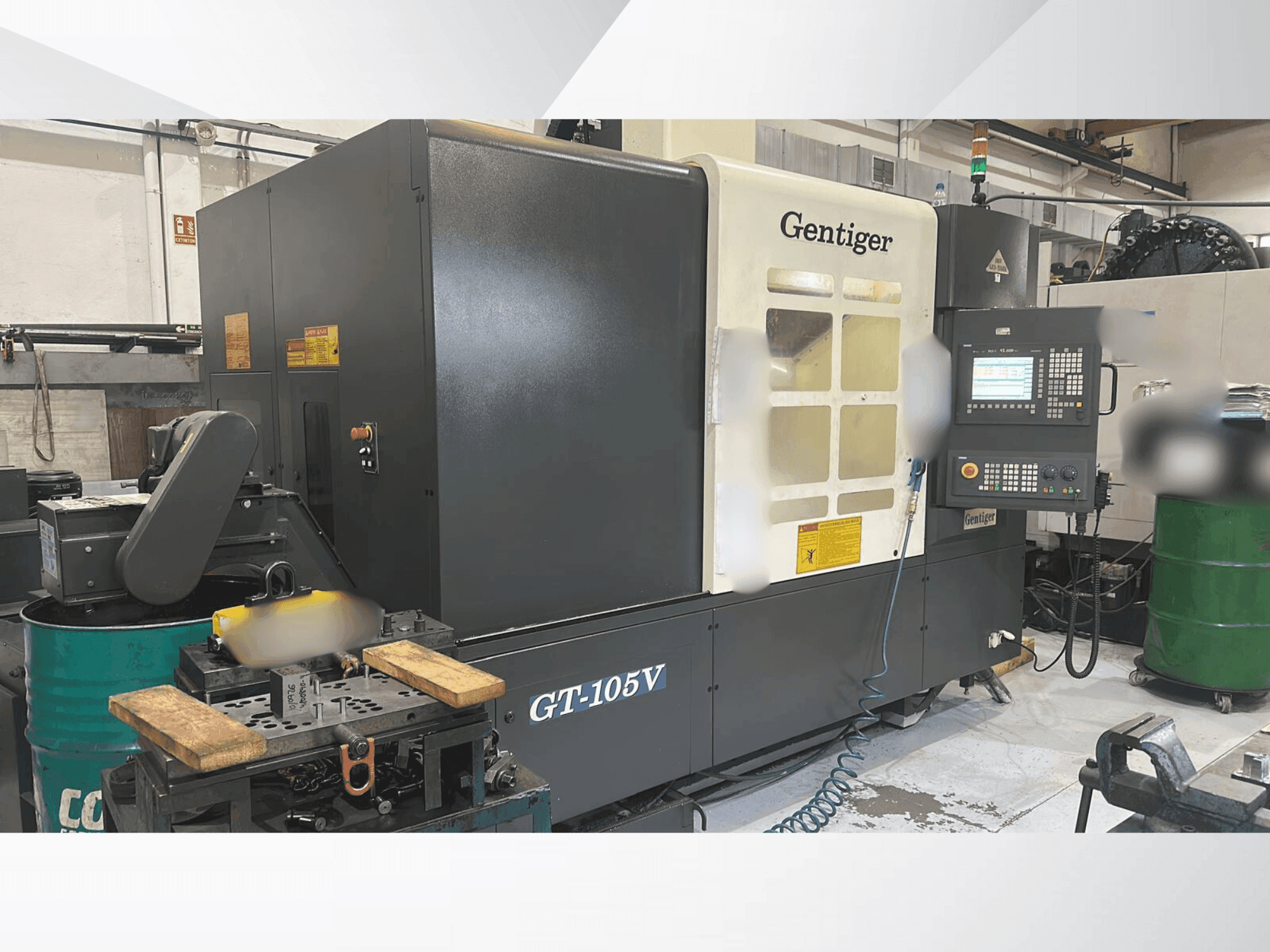 GENTIGER GT-105V Mašinos vaizdas iš priekio