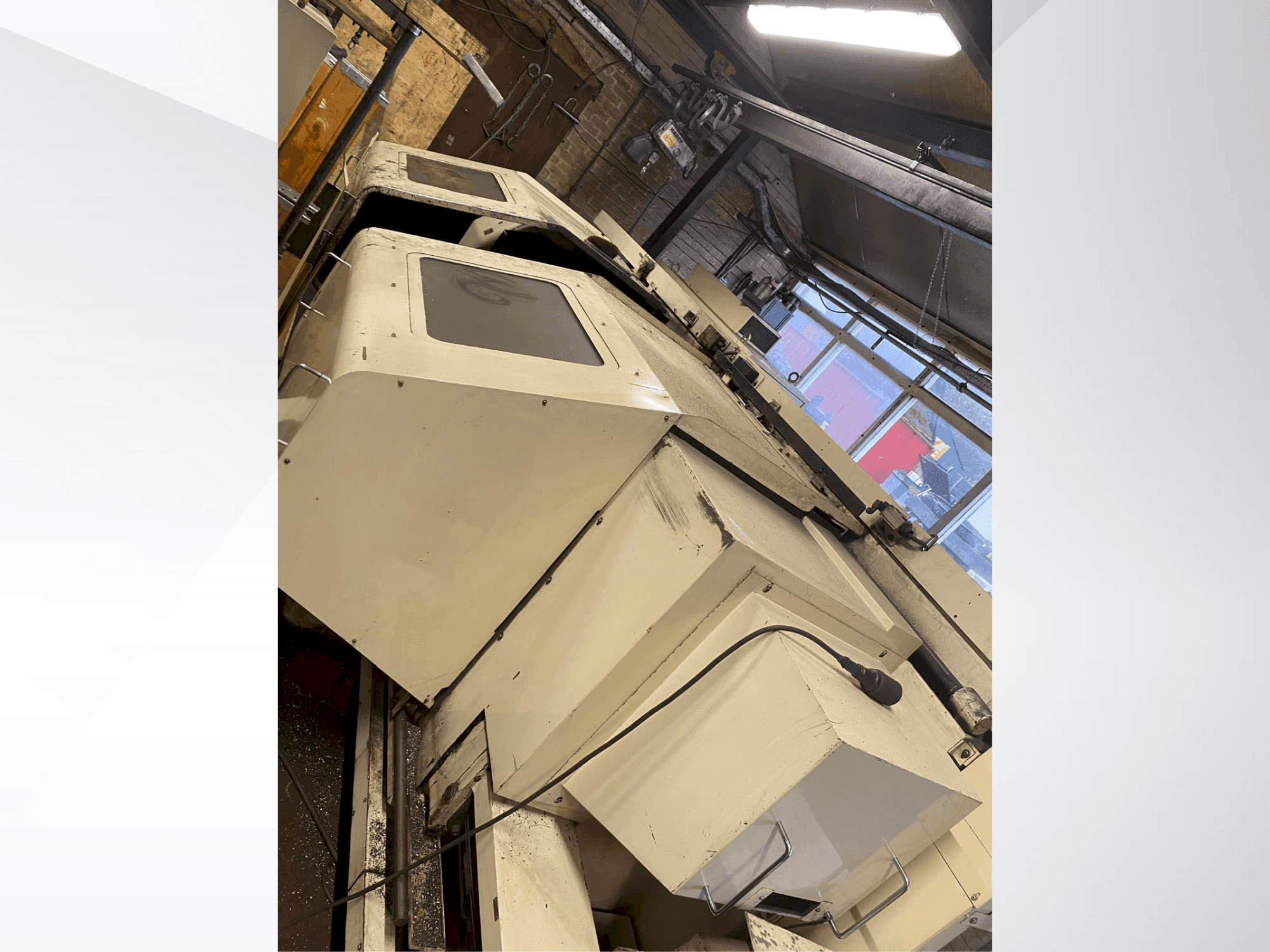 Okuma LH35-N Mašinos vaizdas iš priekio