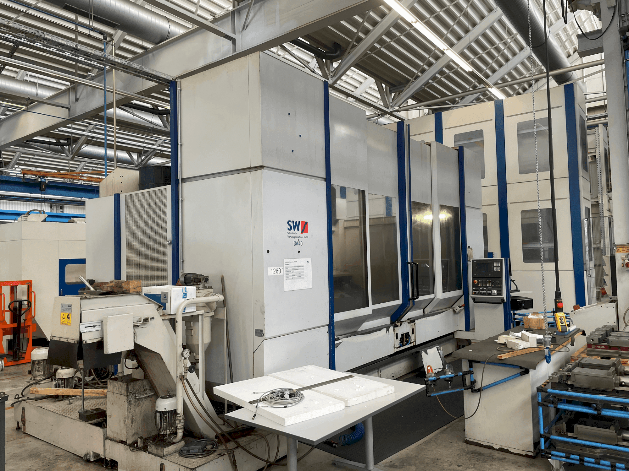 SW BA 40 NC Mašinos vaizdas iš priekio