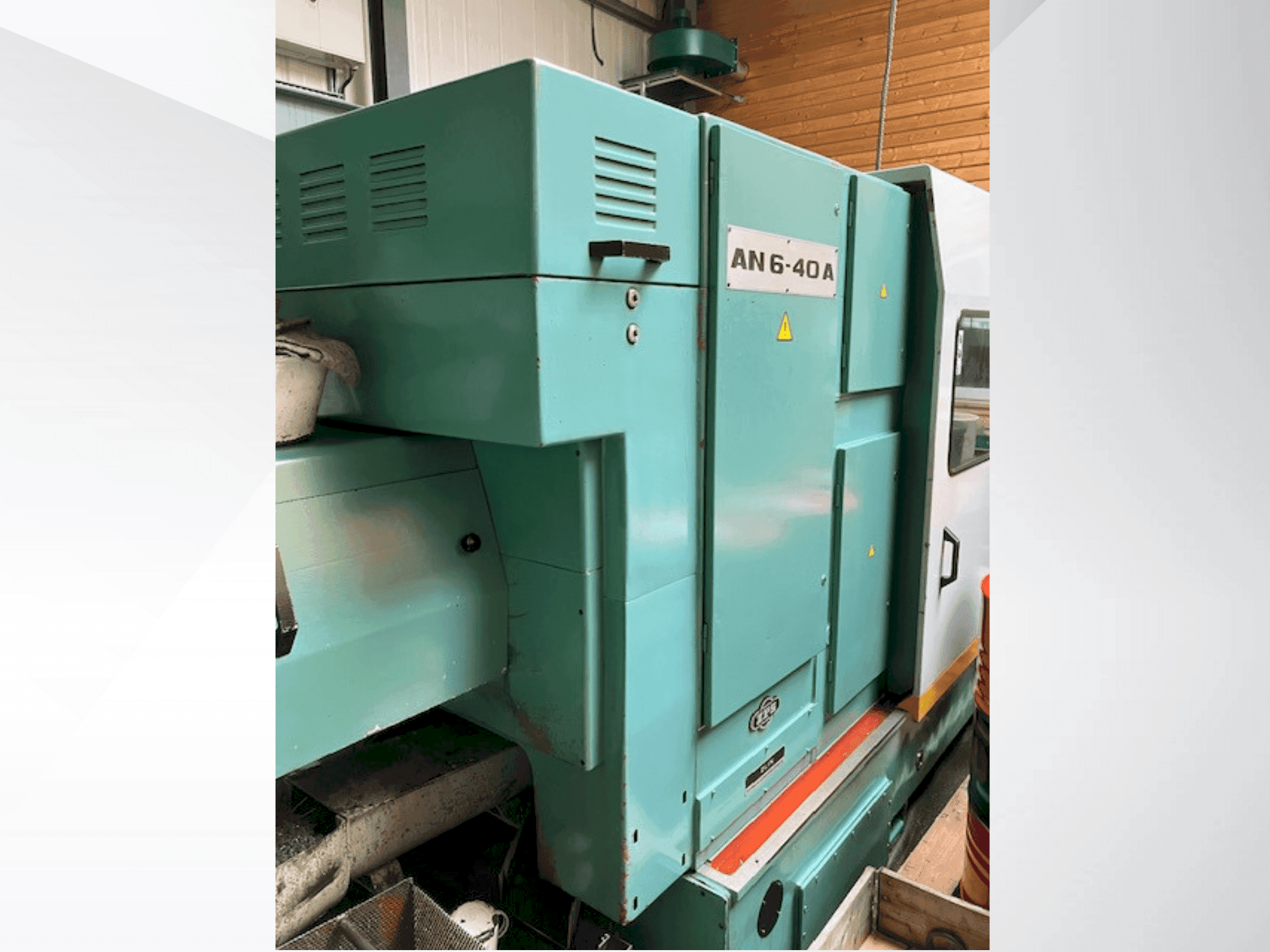 ZPS AN6-40 A Mašinos vaizdas iš priekio