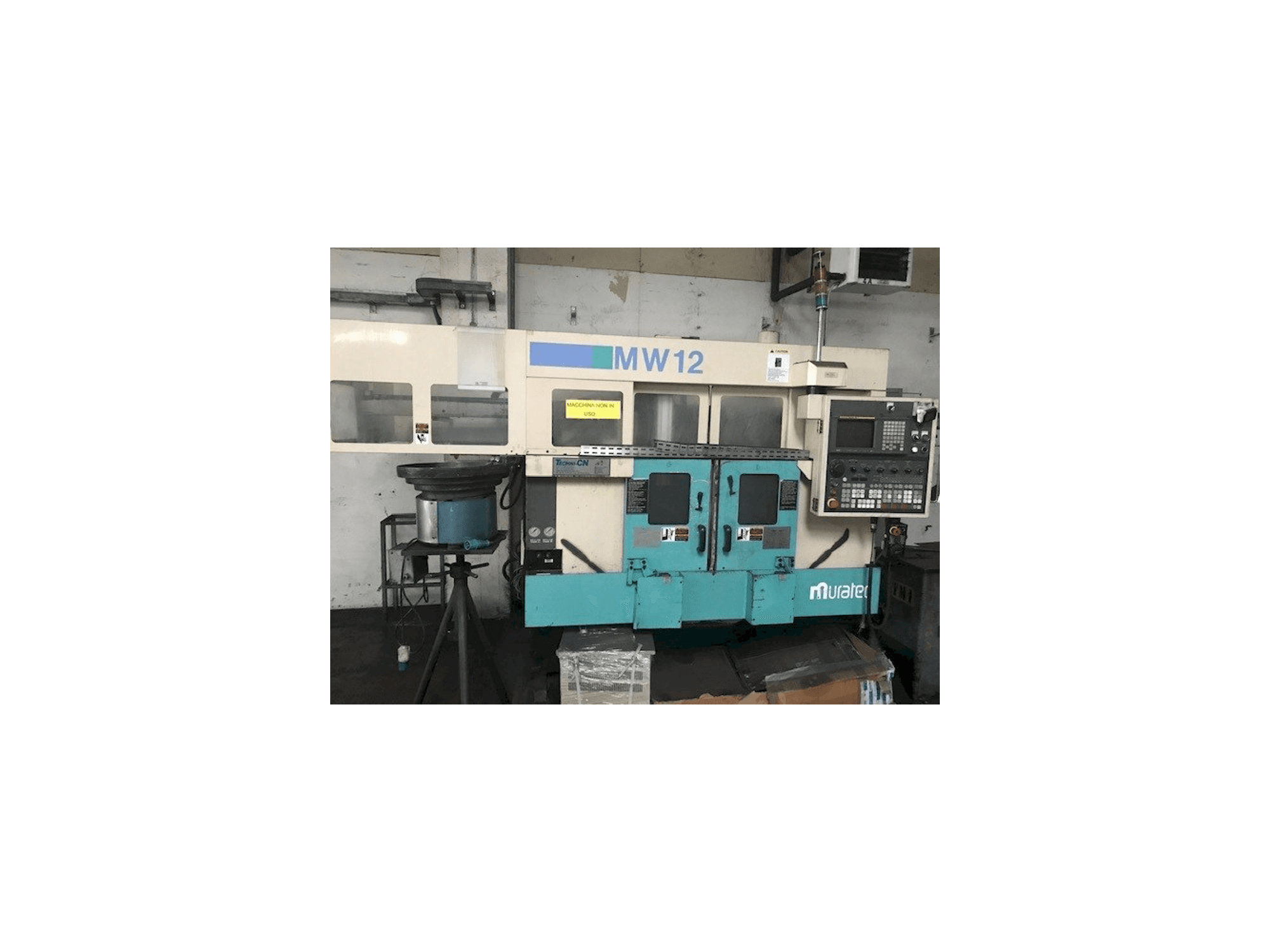 Muratec MW 12 CNC Mašinos vaizdas iš priekio