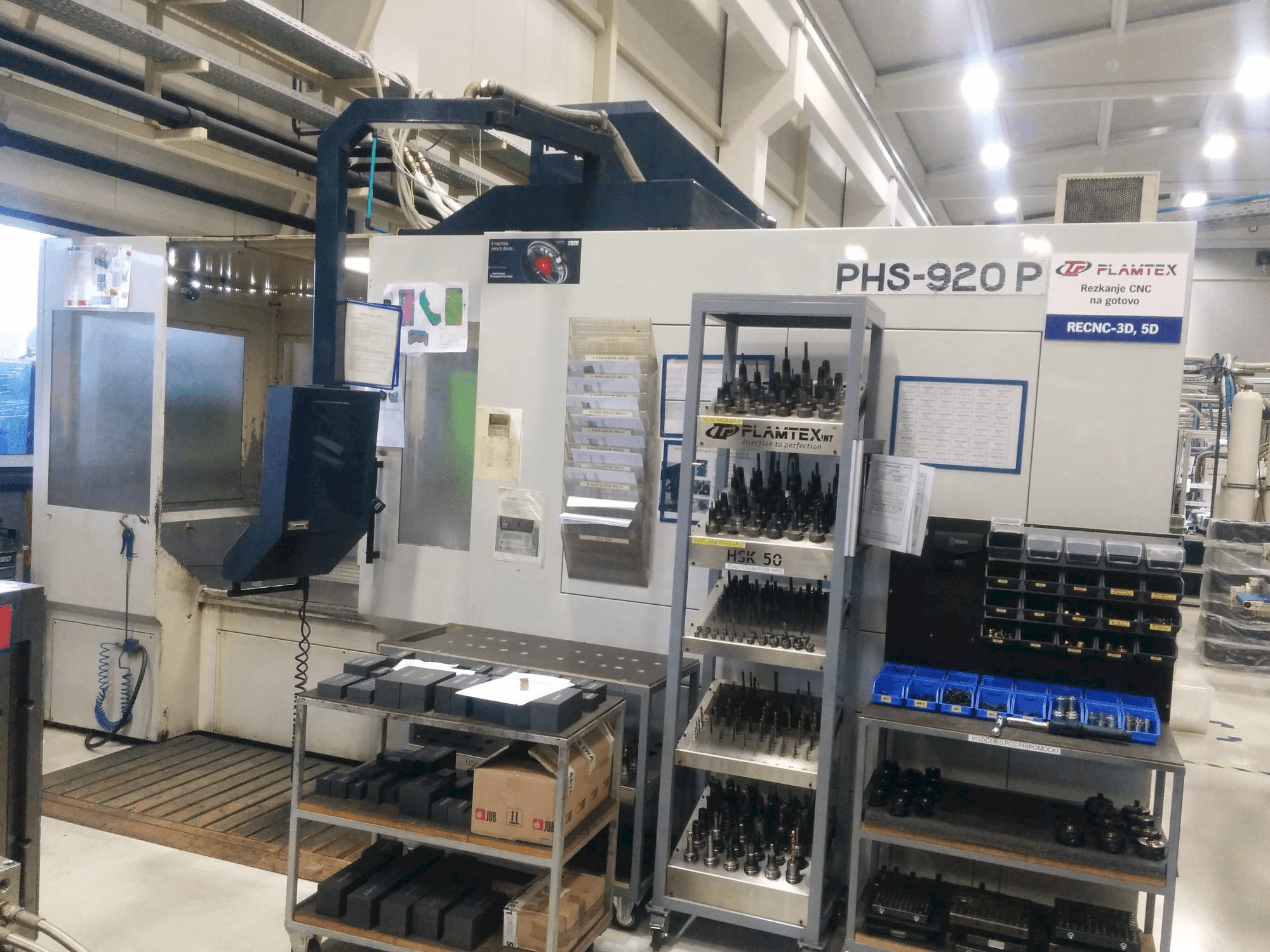 Parpas PHS 920P Mašinos vaizdas iš priekio