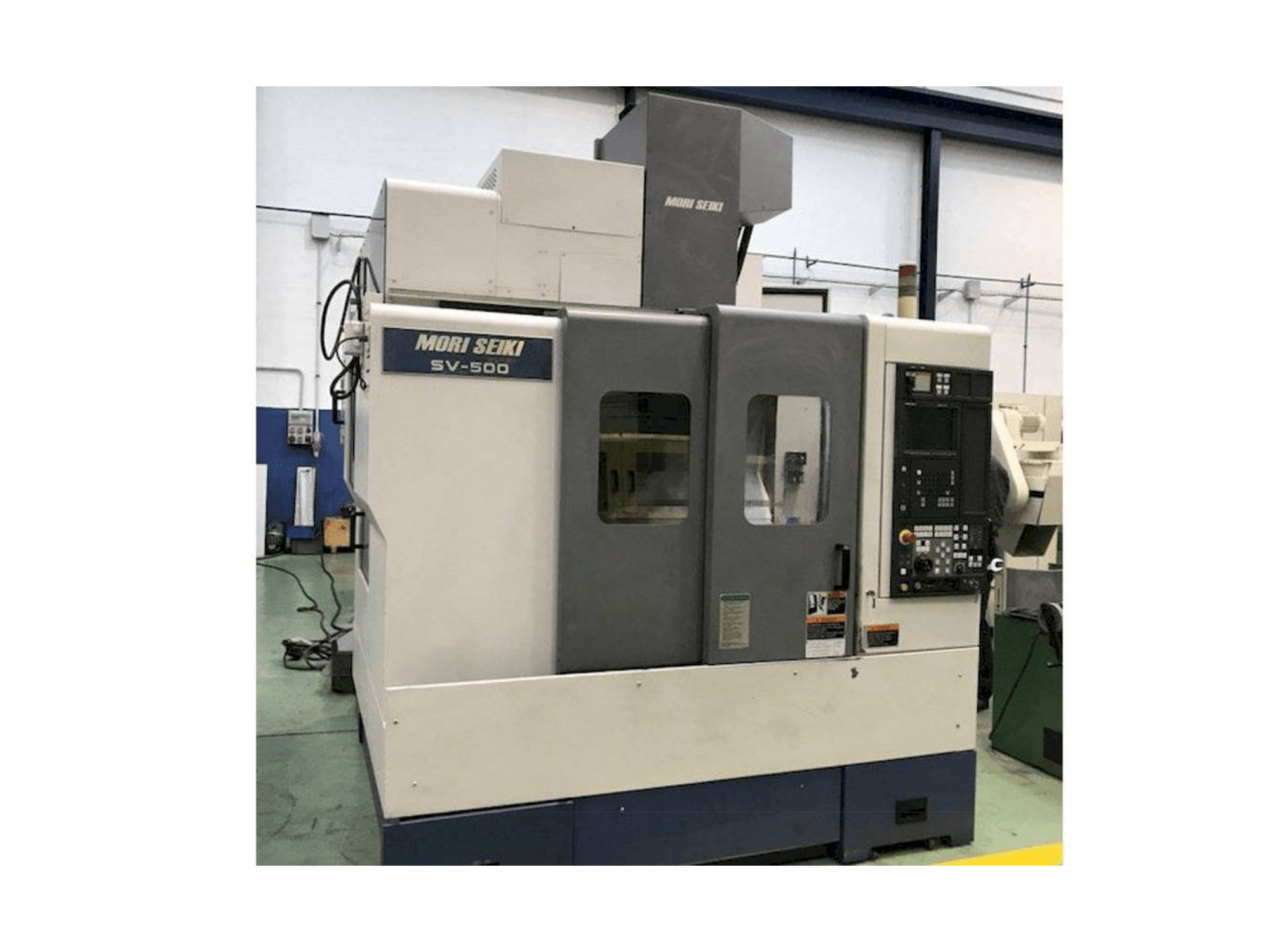 MORI SEIKI SV-500 Mašinos vaizdas iš priekio