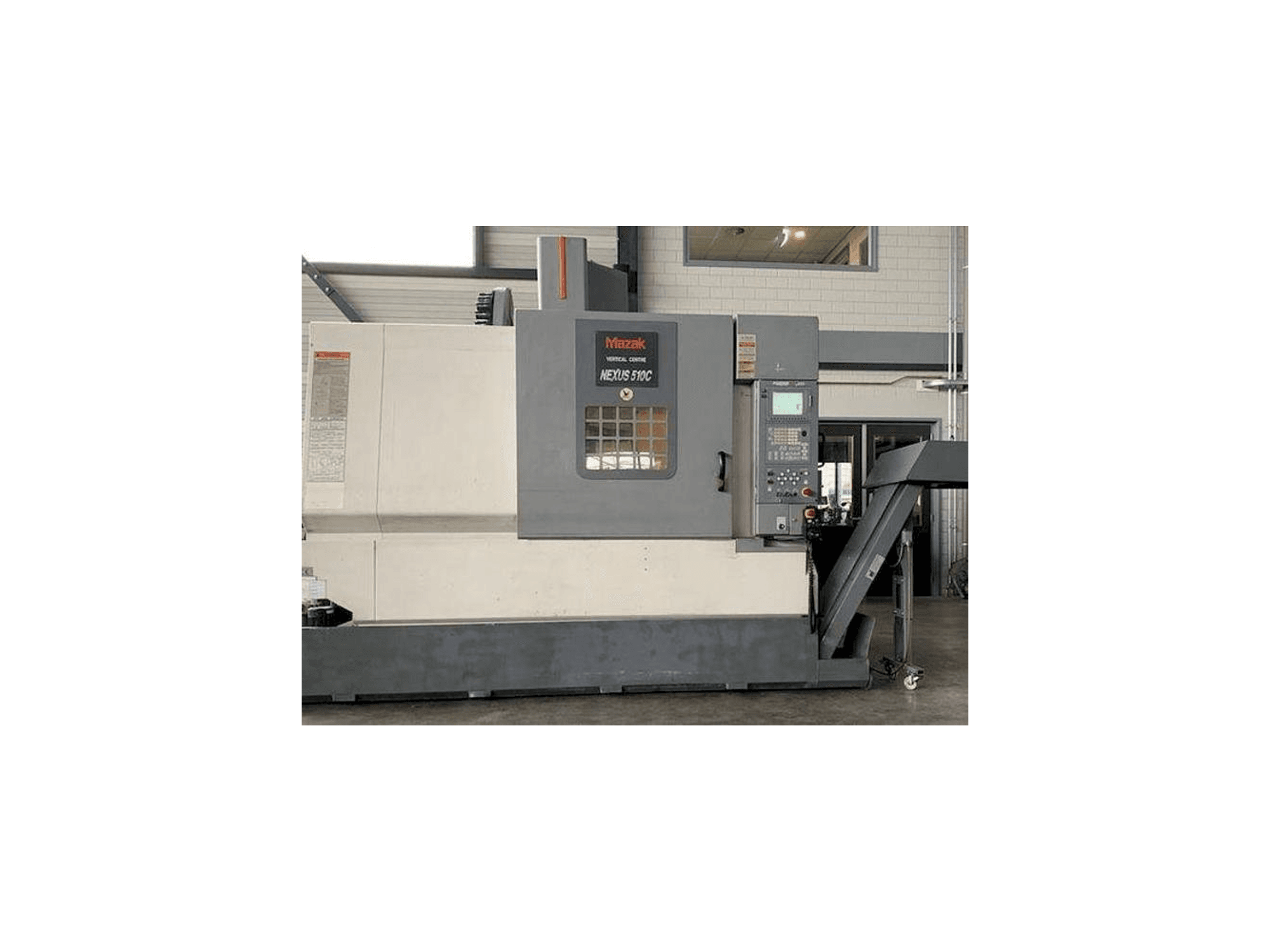 Mazak NEXUS 510C Mašinos vaizdas iš priekio