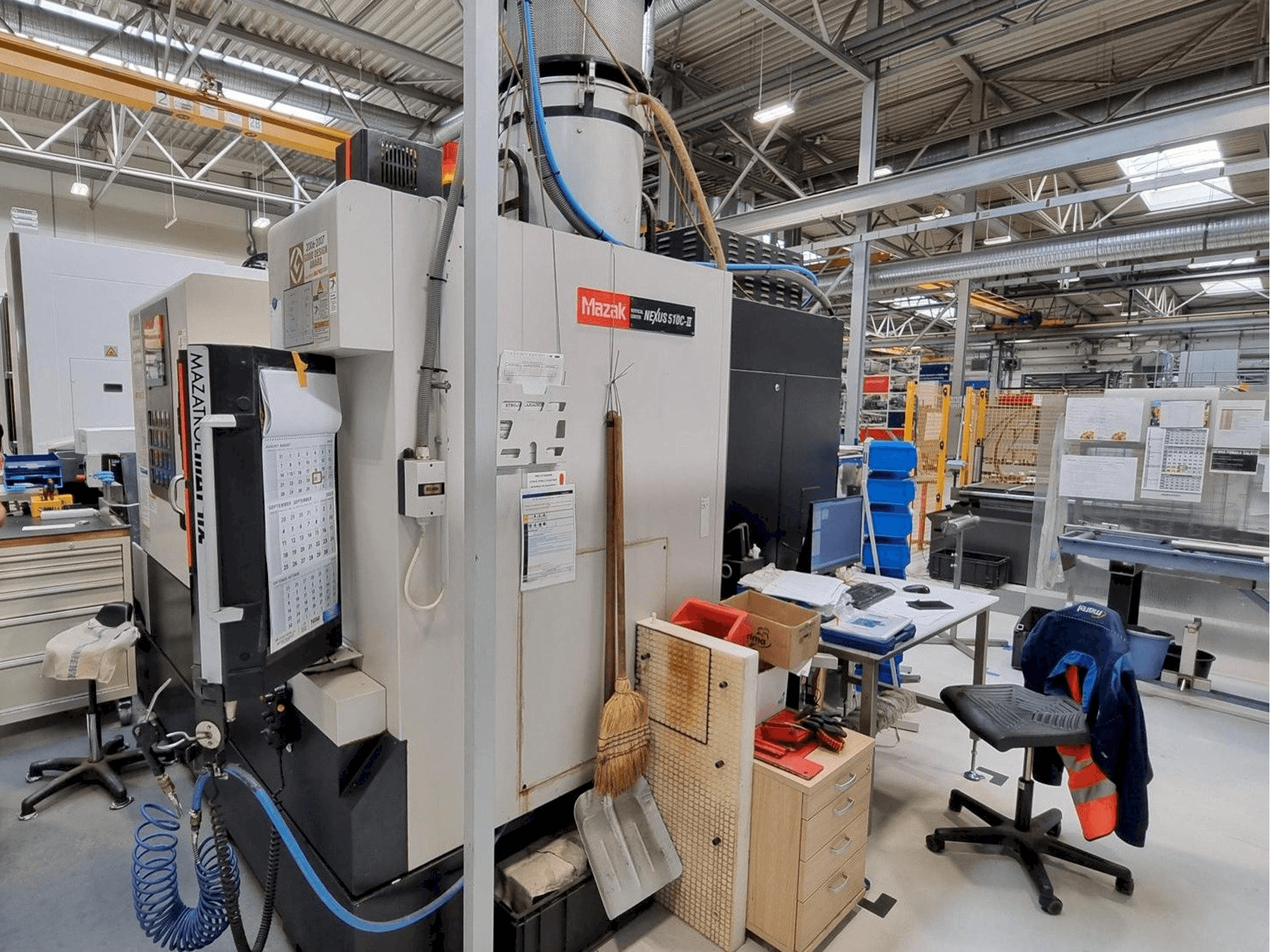 Mazak Nexus 510C - II Mašinos vaizdas iš priekio