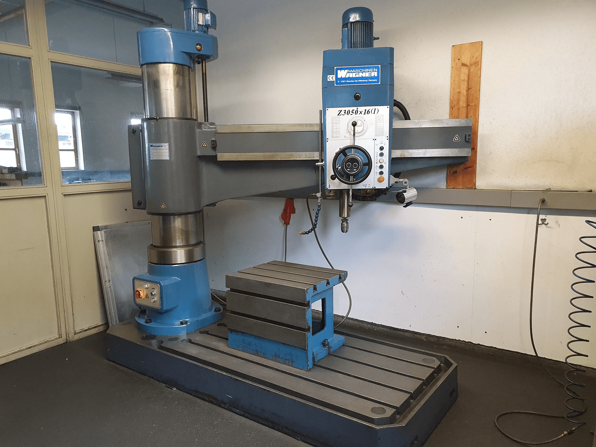 WAGNER PRC50 Mašinos vaizdas iš priekio