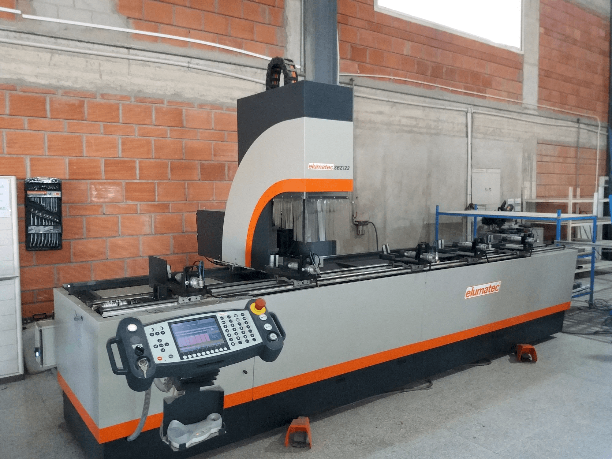 Elumatec Sbz 122 Mašinos vaizdas iš priekio