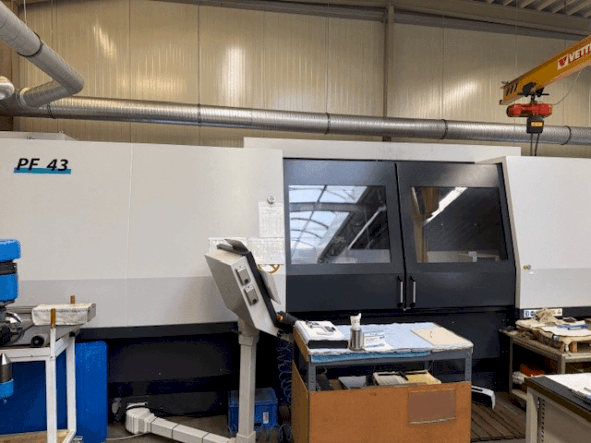 Schaudt GSN PF43 Mašinos vaizdas iš priekio