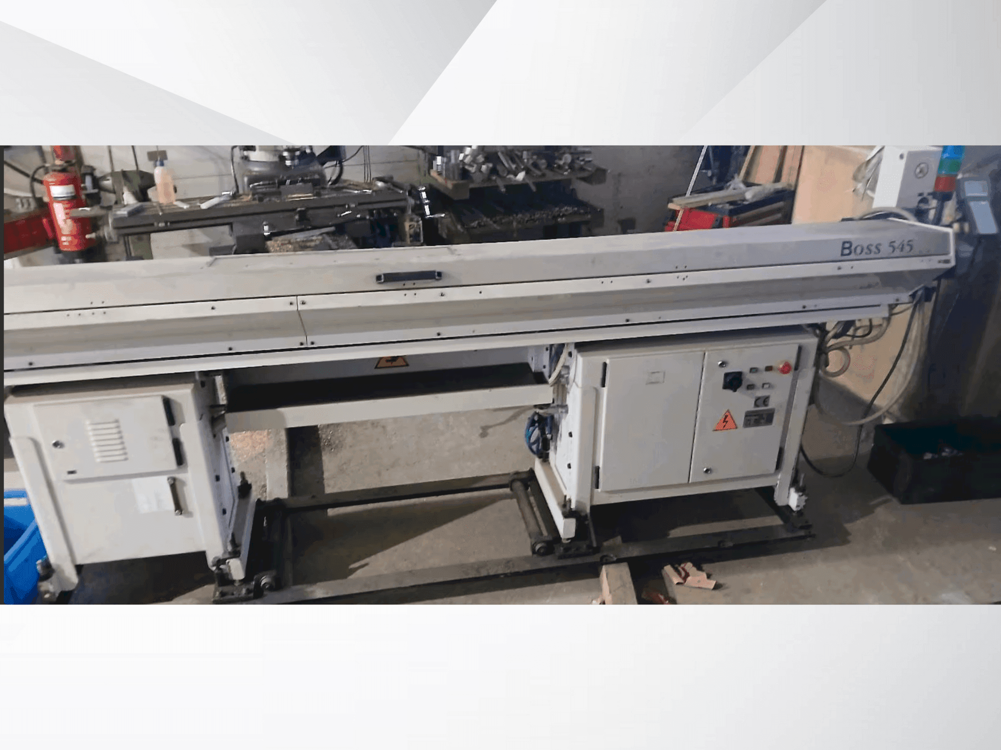 Gildemeister CTX 310 Mašinos vaizdas iš priekio