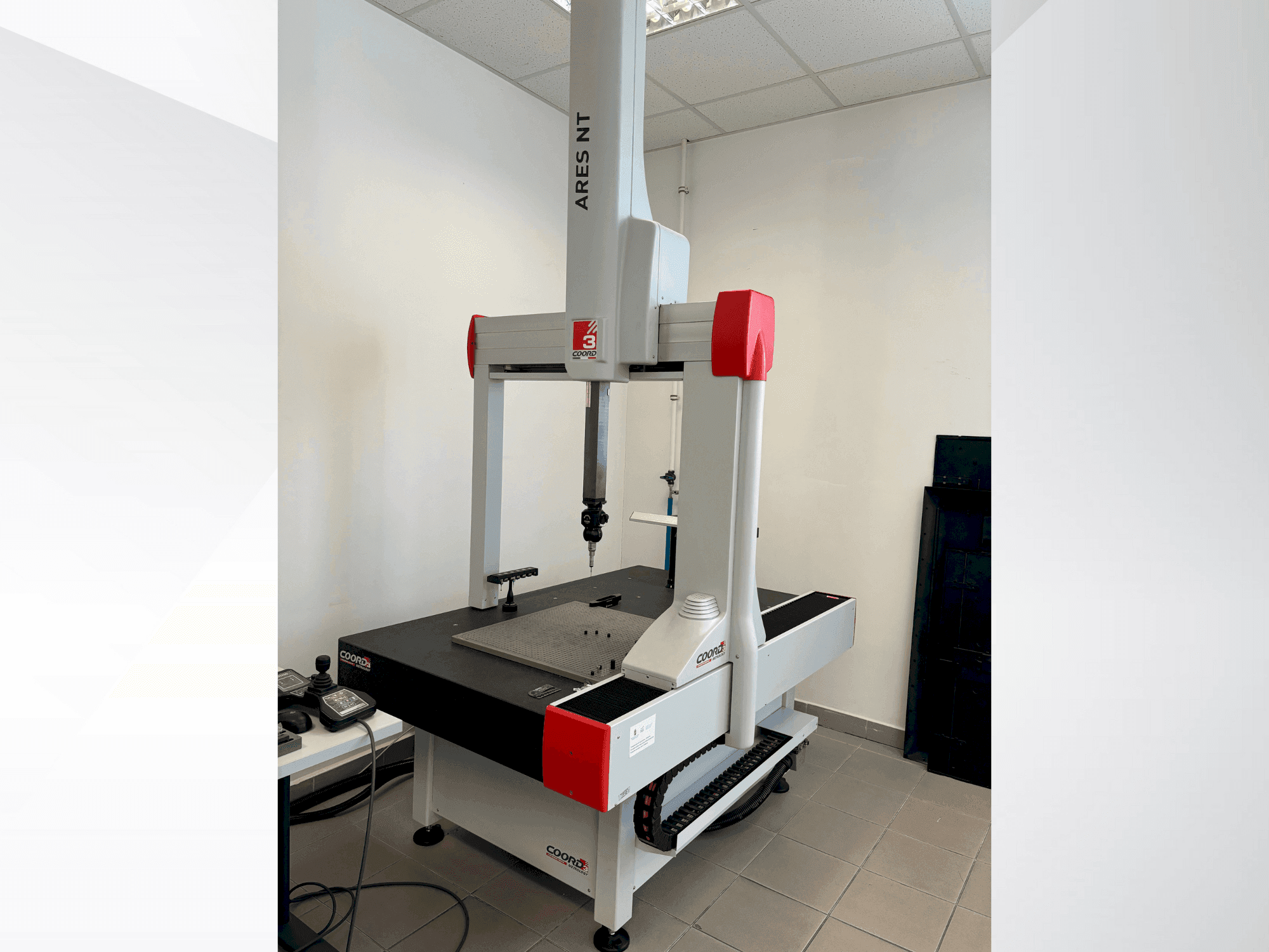 Coord3 ARES NT Mašinos vaizdas iš priekio