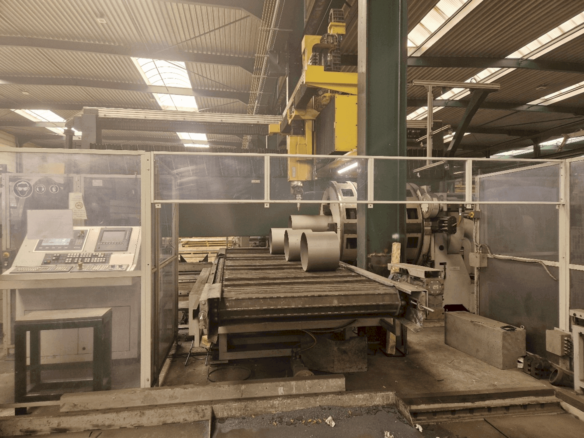 TTM FL 600 3D Mašinos vaizdas iš priekio