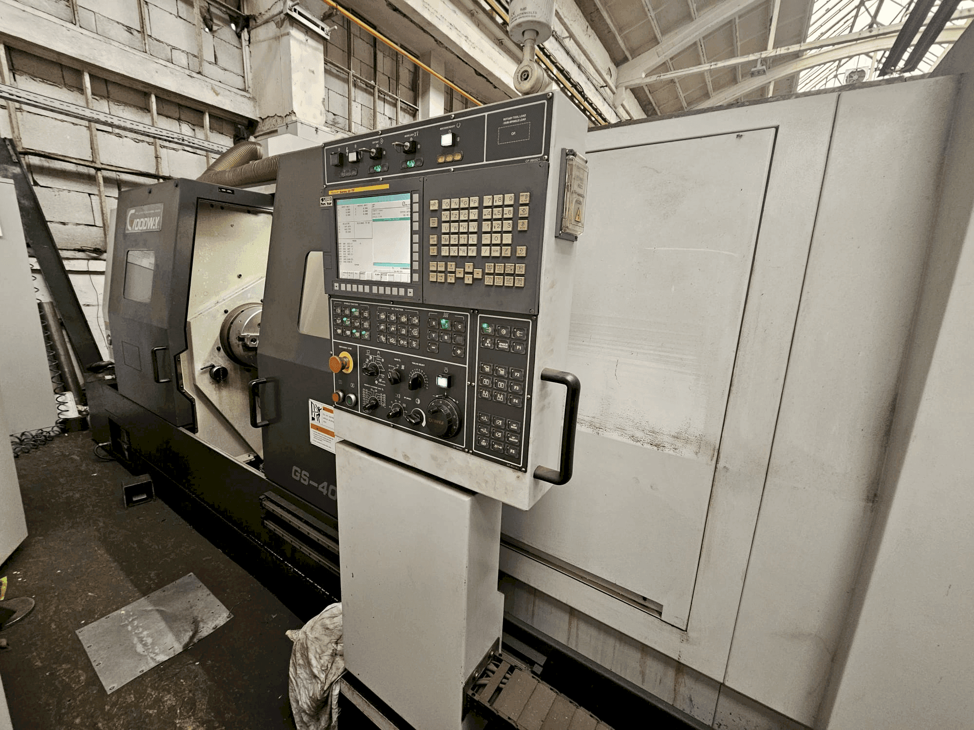 Goodway GS-4000LM Mašinos vaizdas iš priekio