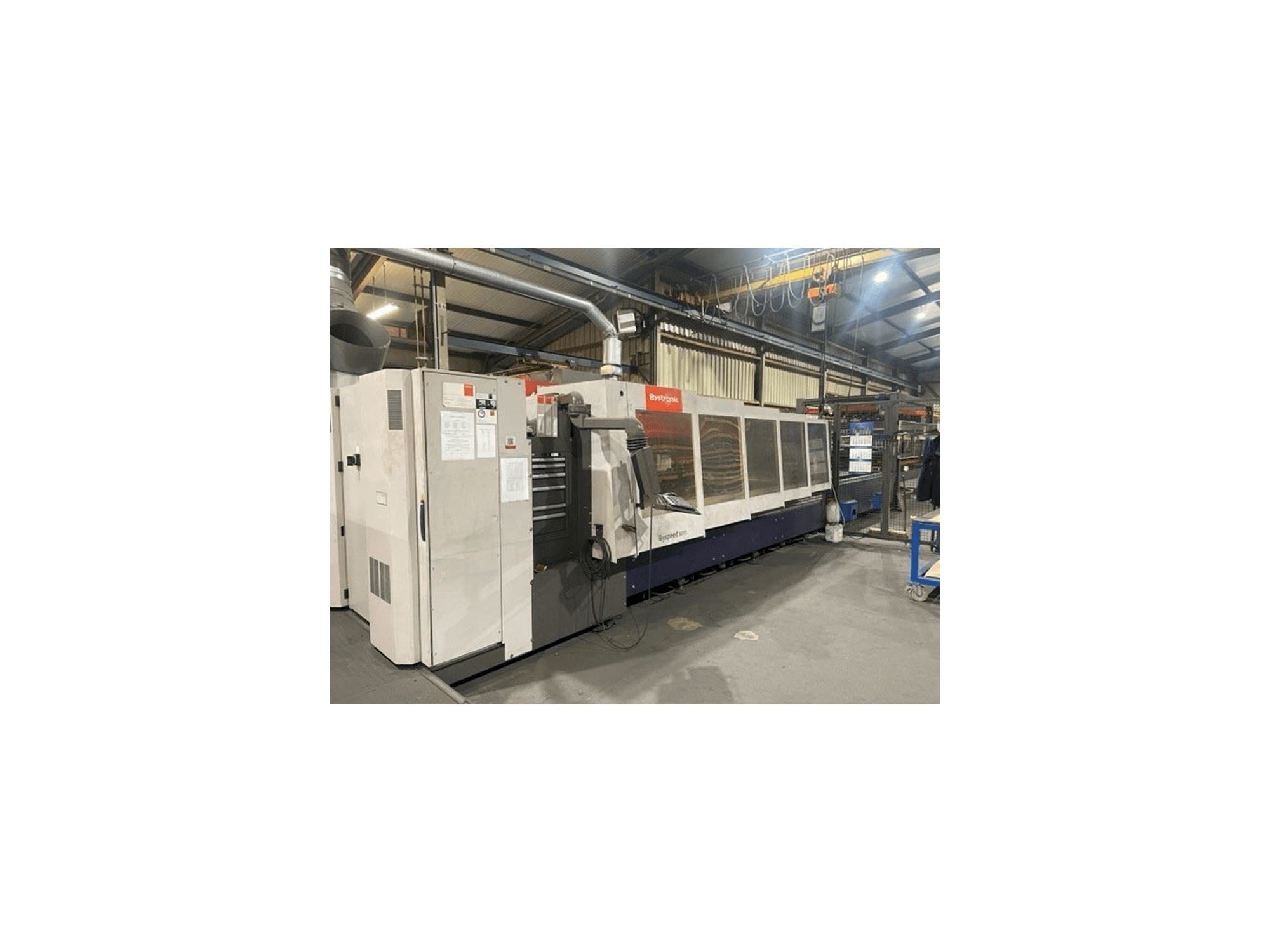 Bystronic BySpeed 3015 Mašinos vaizdas iš priekio