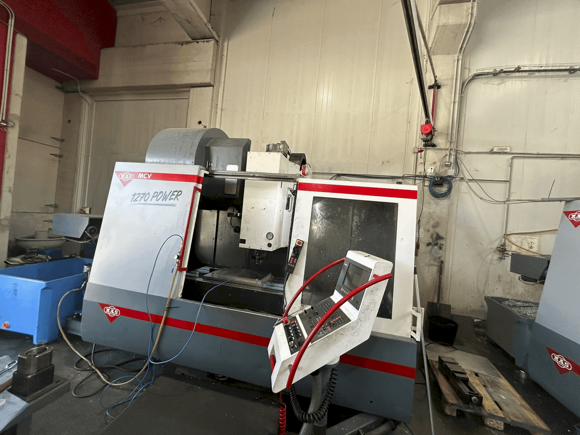 KOVOSVIT MAS MCV 1270 Mašinos vaizdas iš priekio