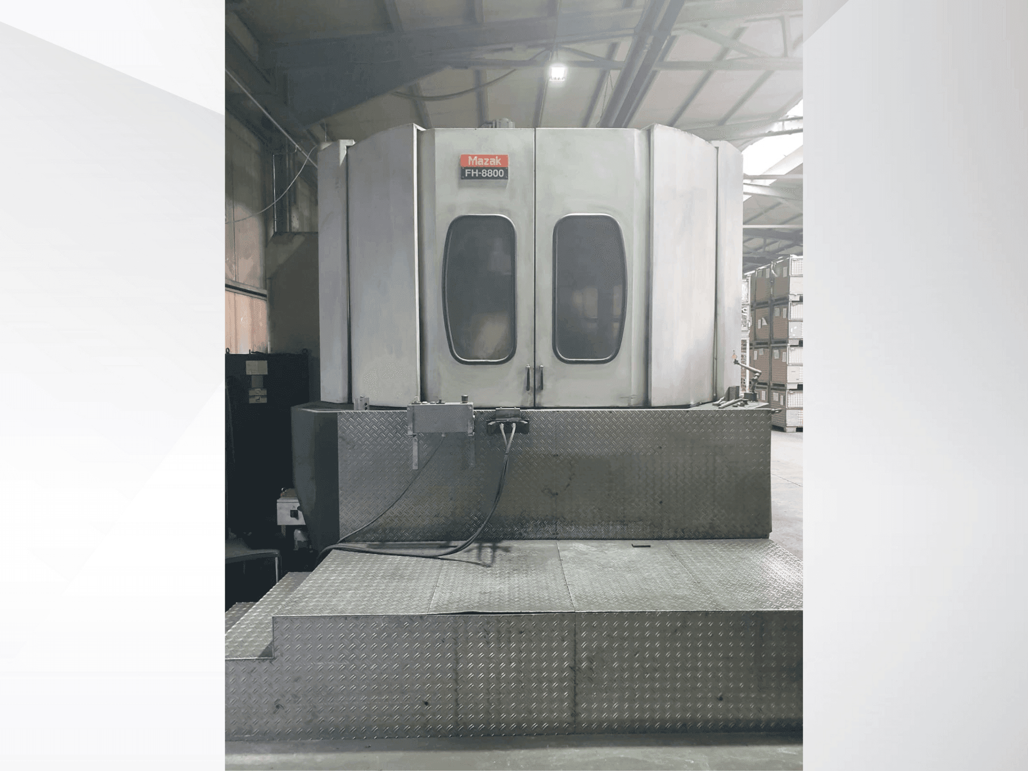 Mazak FH 8800 Mašinos vaizdas iš priekio