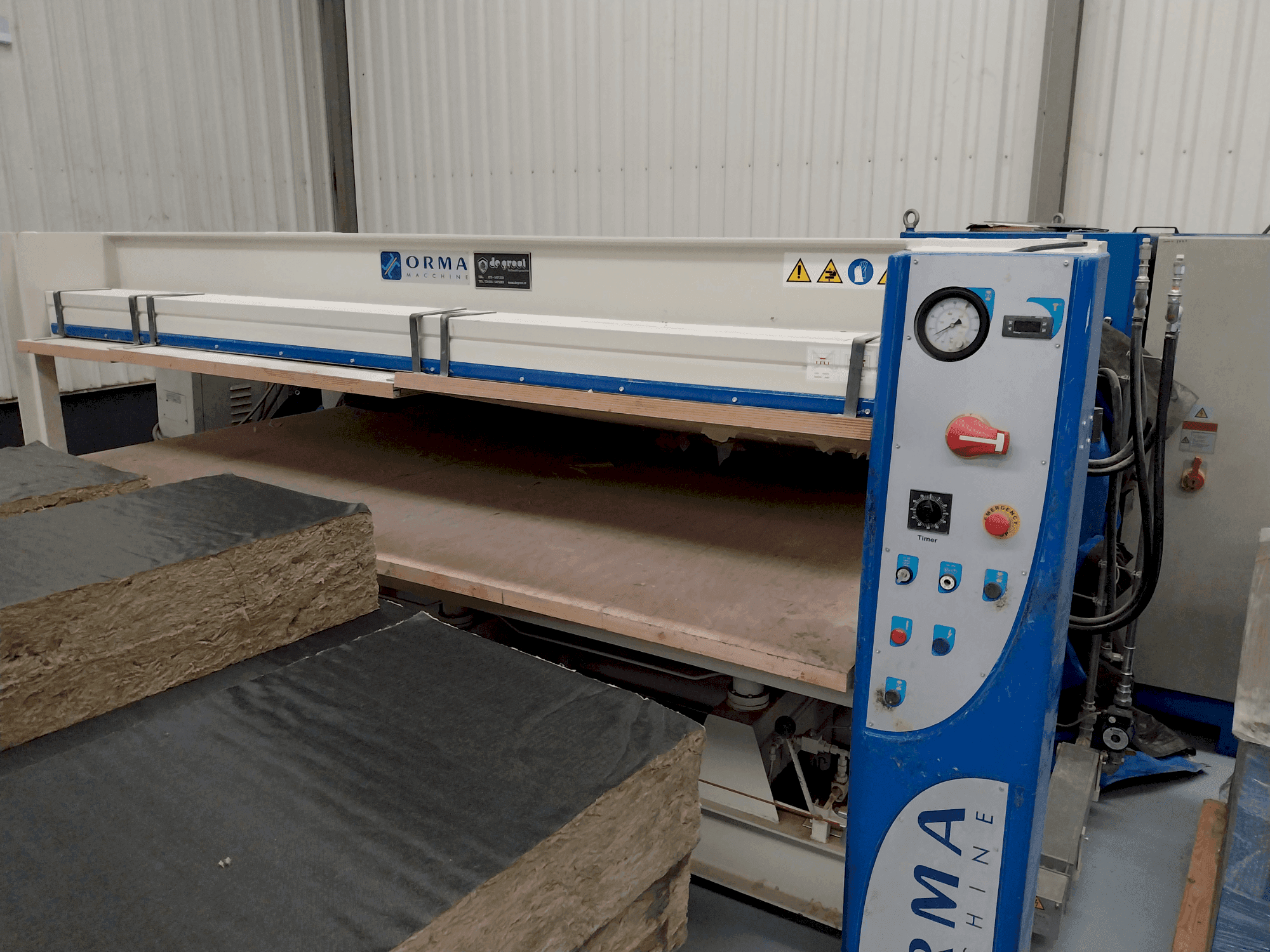 ORMA C/6 30/13 AS-BA (2009) Mašinos vaizdas iš priekio