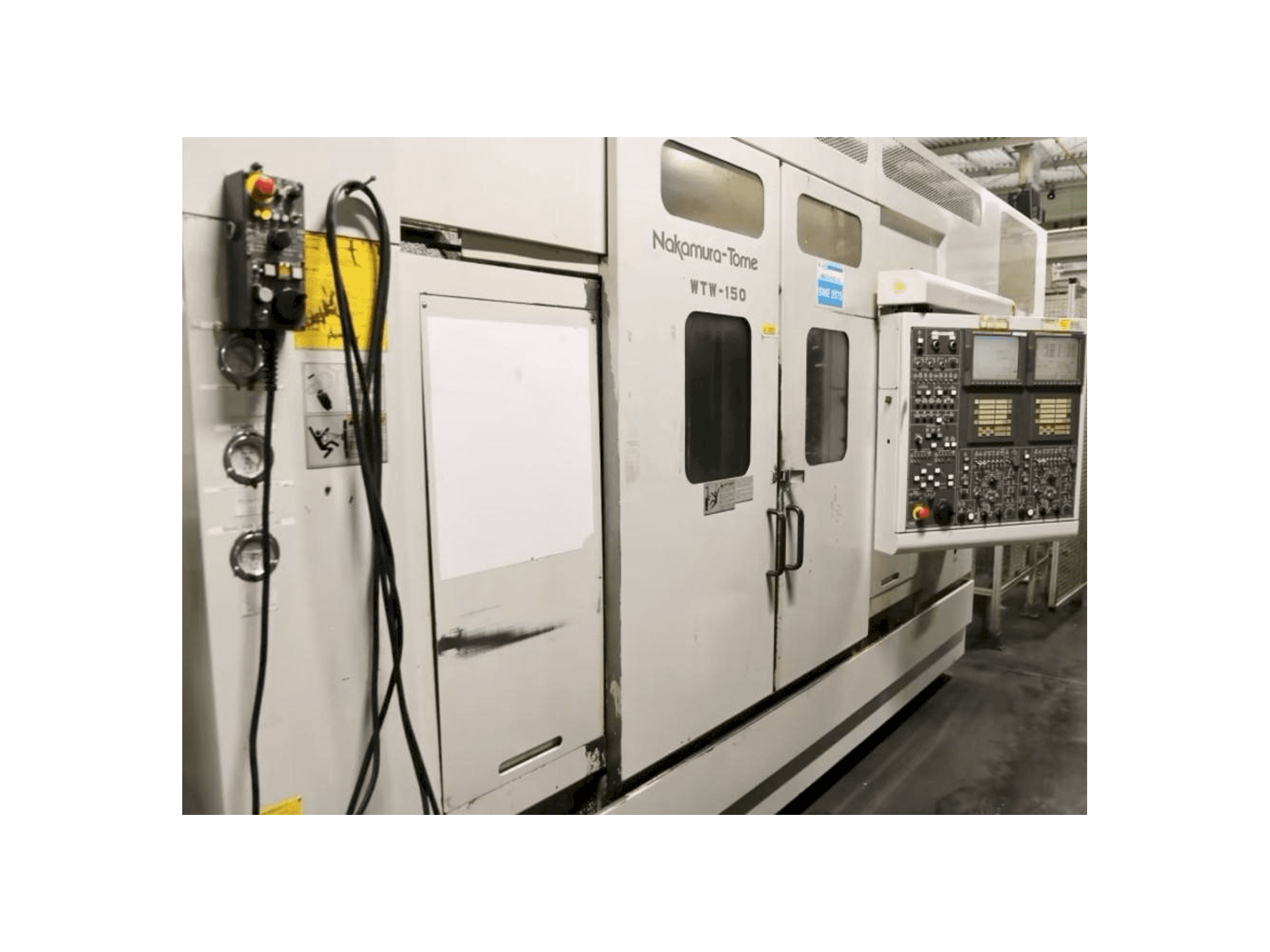 NAKAMURA-TOME WTW-150 Mašinos kairės pusės vaizdas