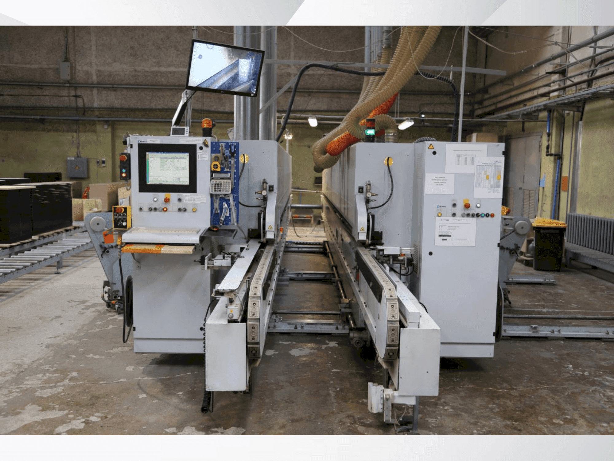 HOMAG KFL 526 / C Mašinos vaizdas iš priekio