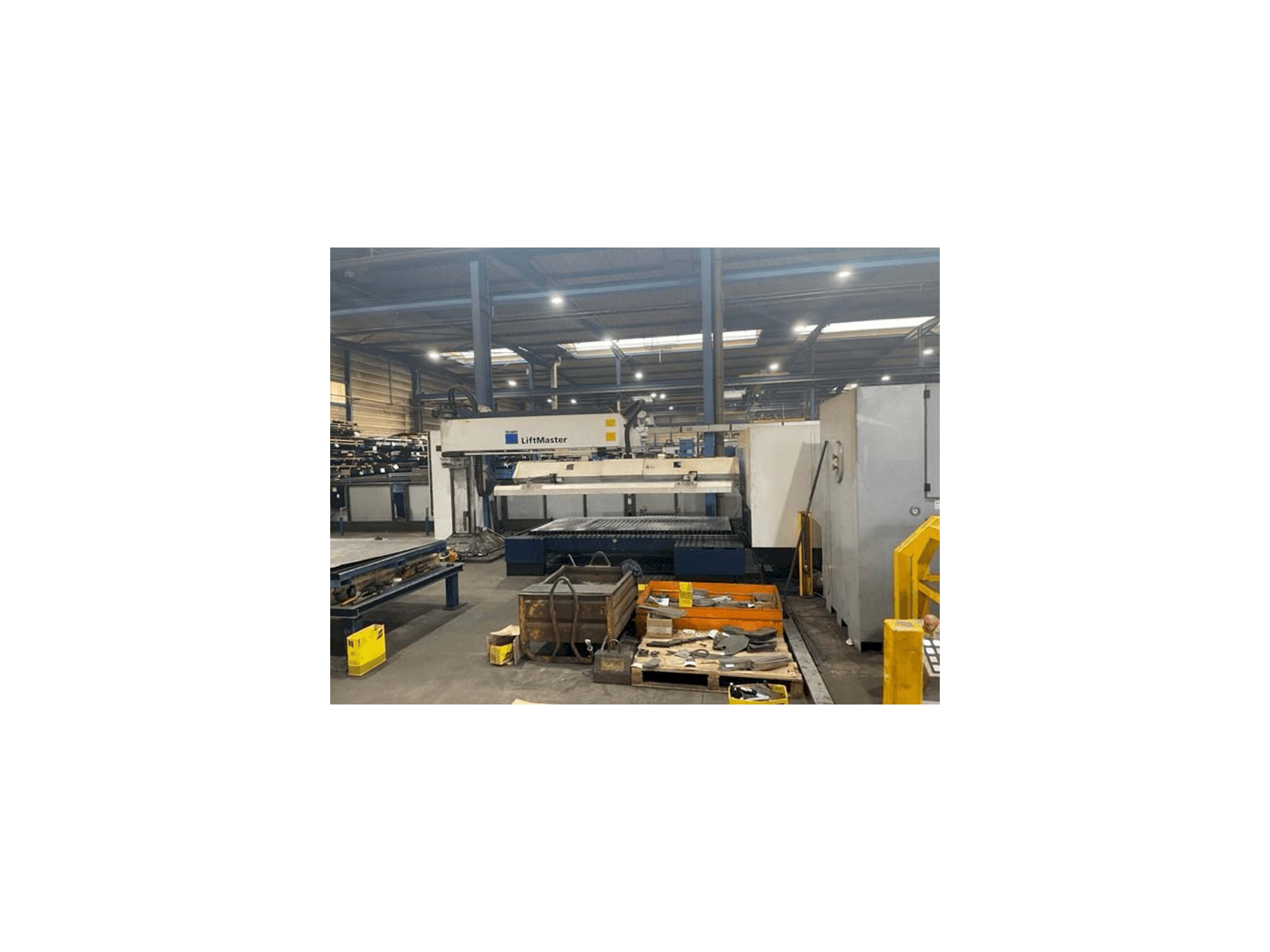 Trumpf Trulaser 3030 Mašinos vaizdas iš priekio