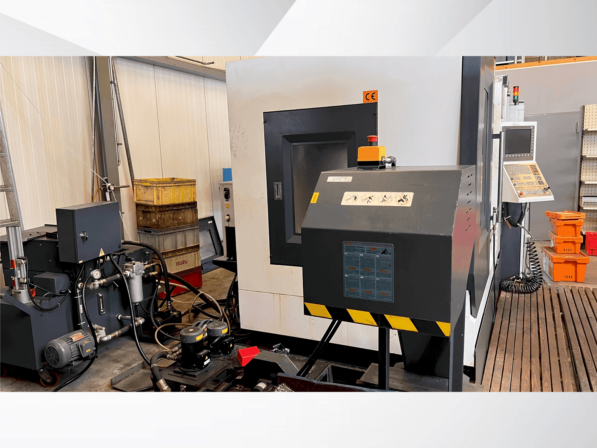 POSmill C 1050 Mašinos vaizdas iš priekio