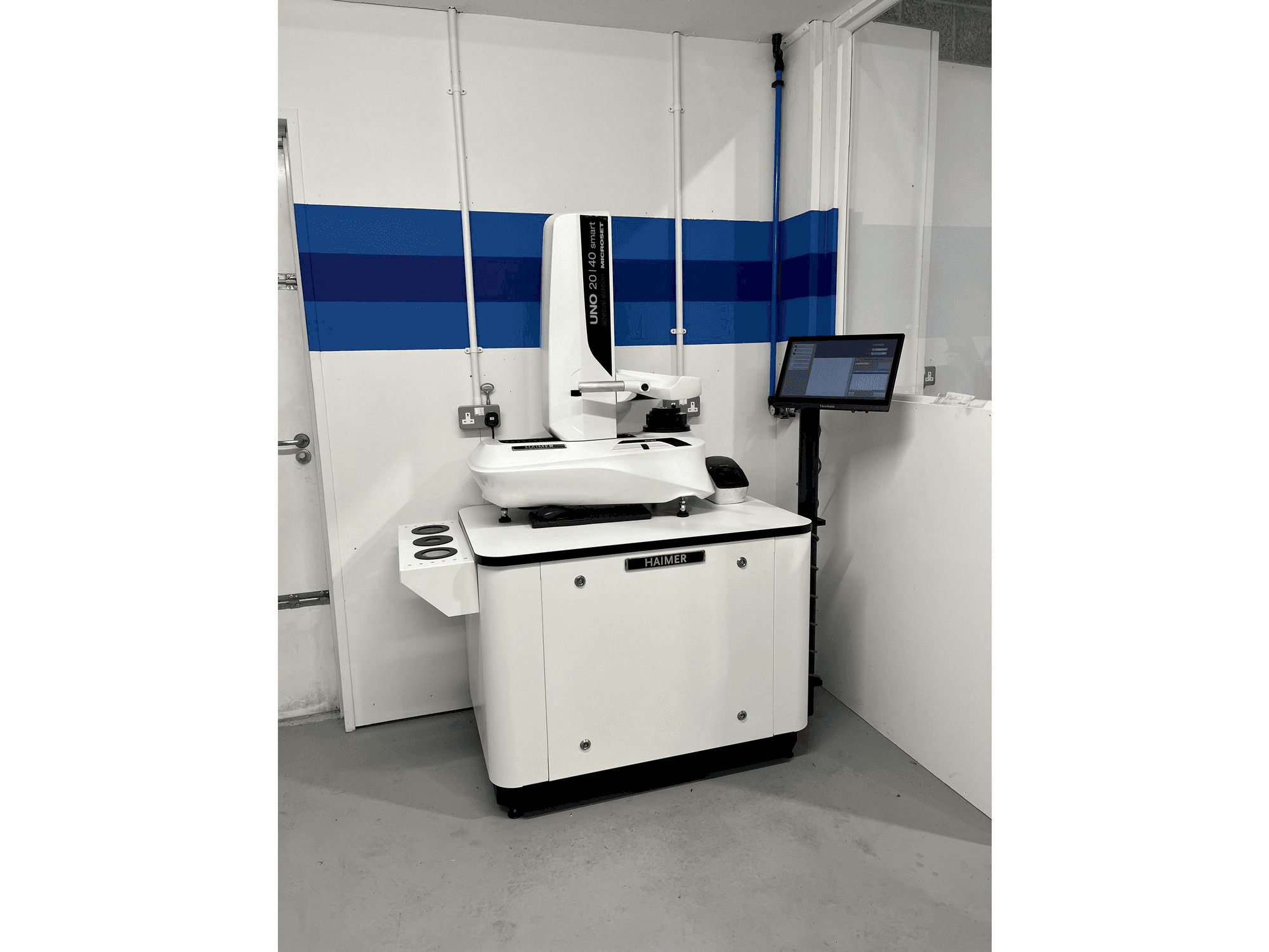 HAIMER UNO 20/40 Smart Microset Mašinos vaizdas iš priekio