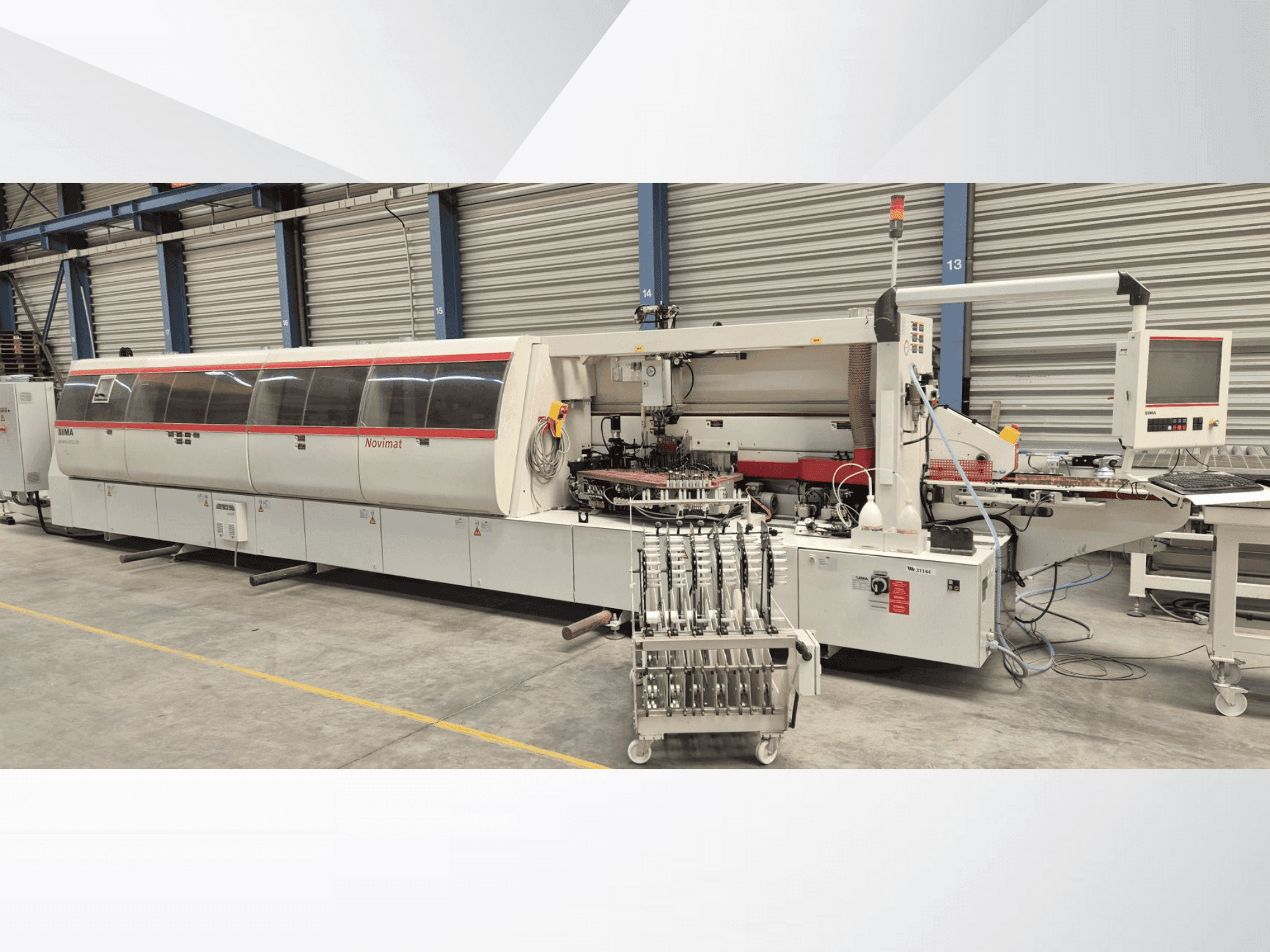 IMA Novimat Concept / I / G80 / 440 / R3 Mašinos vaizdas iš priekio