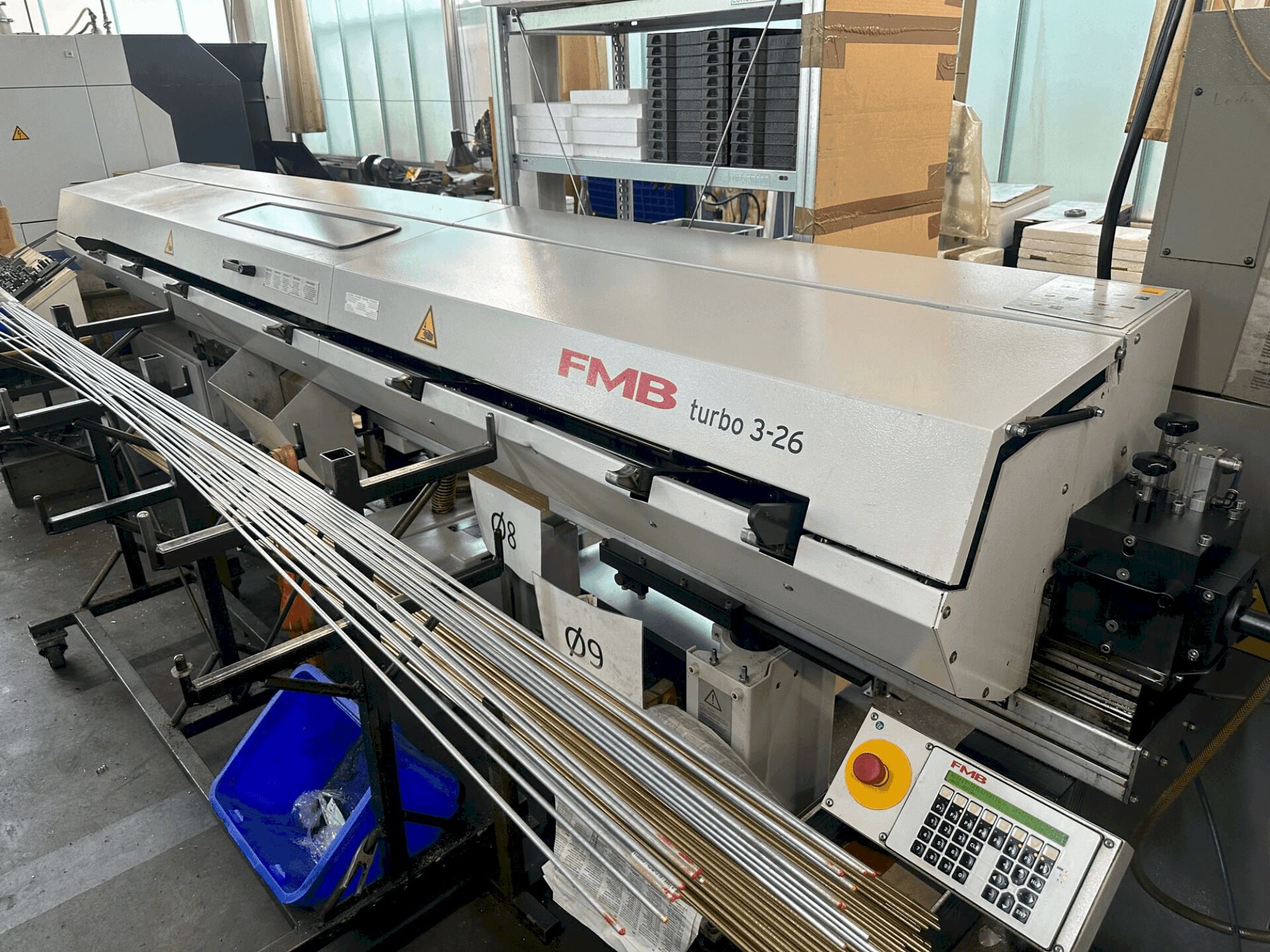 Gildemeister GLD 25 Mašinos vaizdas iš priekio